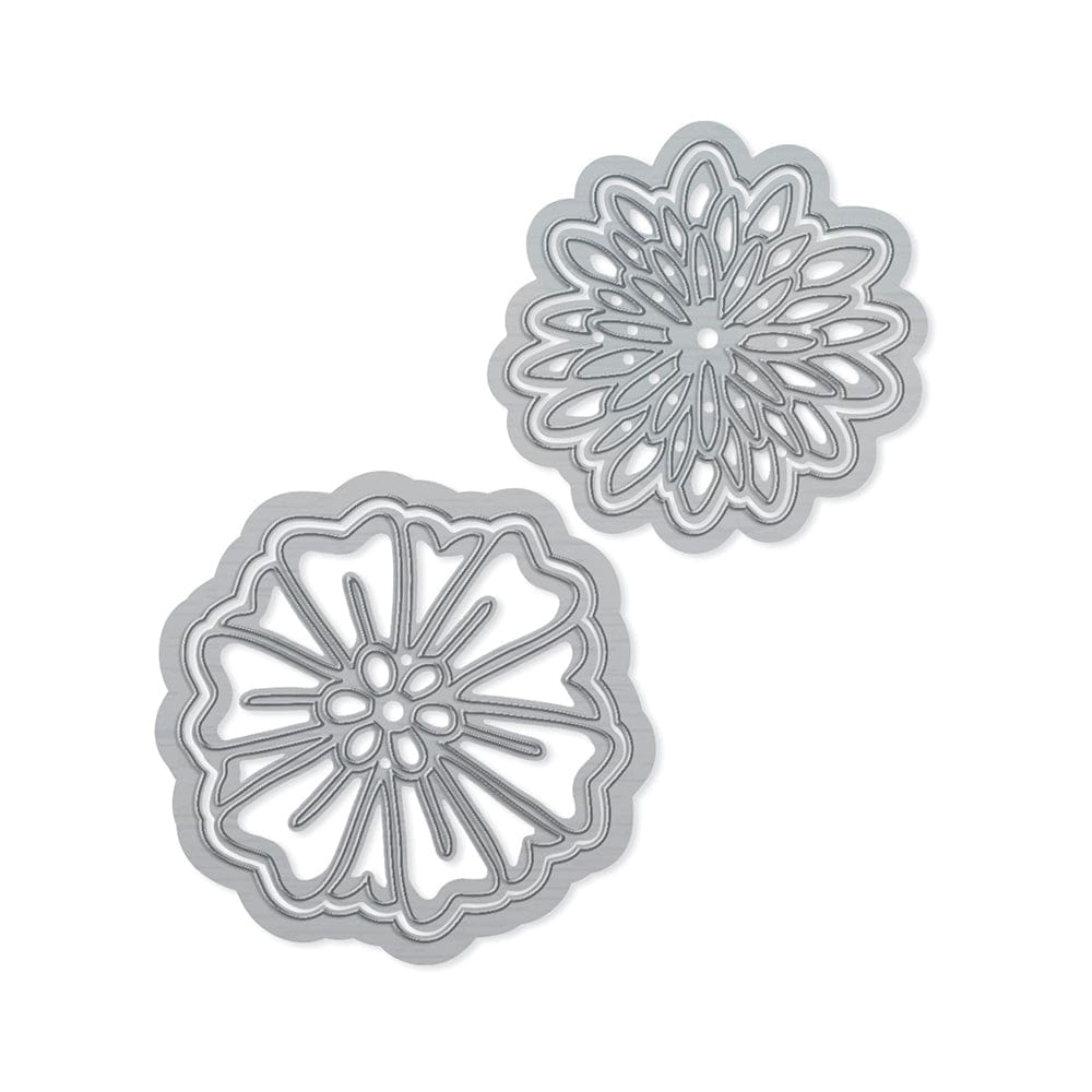 Tonic Studios Simple Florals Beautiful Buttonholes Die Set 4449E - Perfect for DIY Greeting Cards, Scrapbooking & Paper Crafts