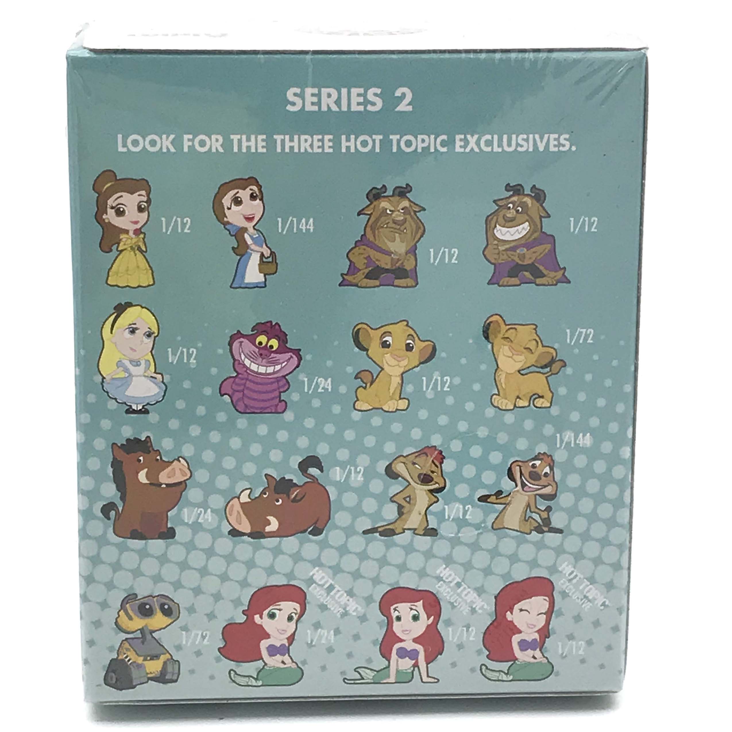 Disney Series 2 Mystery Minis Blind Box - Hot Topic Exclusive Collectible Figures for Disney Fans | Perfect for Gifts, Display & Toy Collections