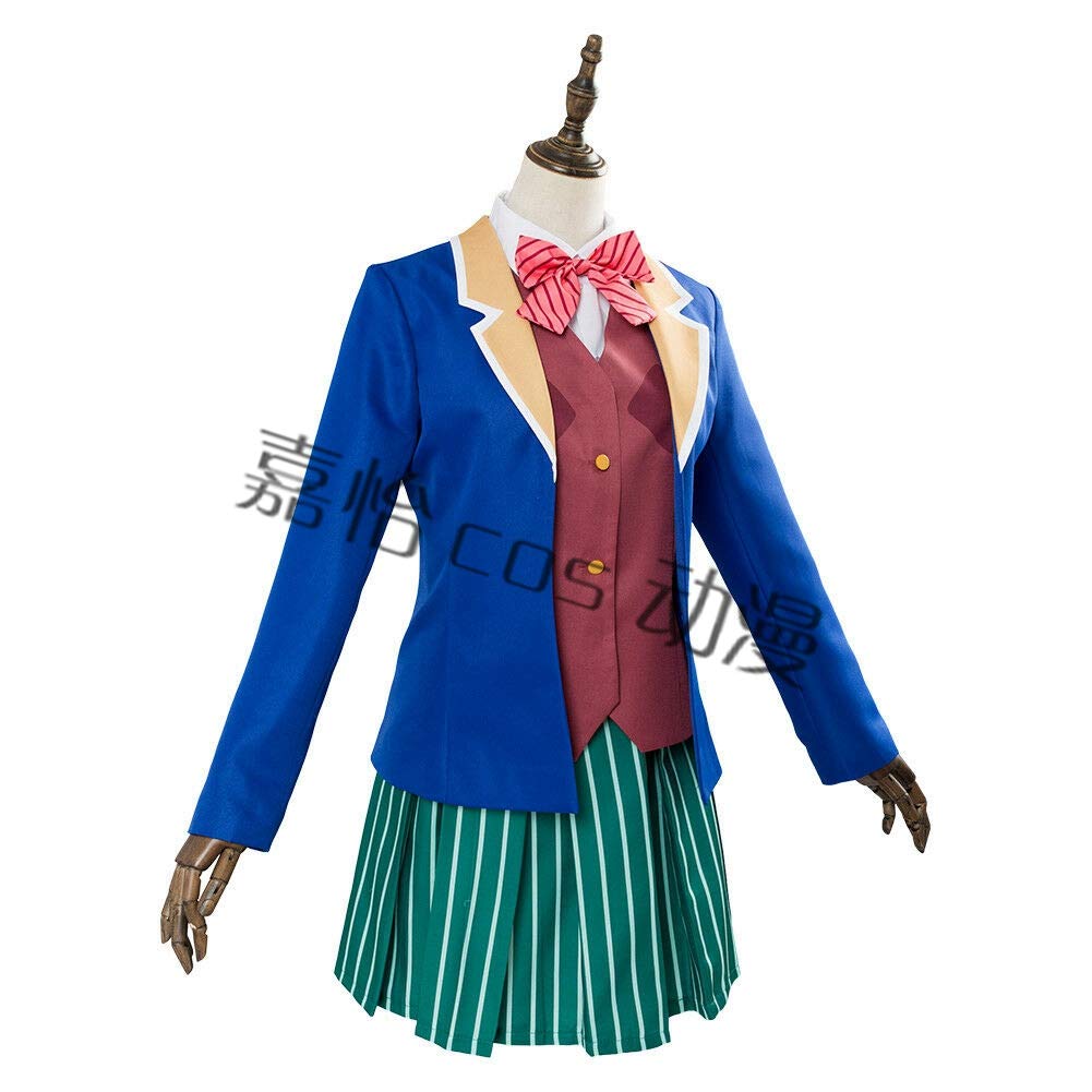 Anime Matsuzaka Satou Cosplay Costume - Japanese School Uniform Outfit for Halloween, Carnival & Christmas Parties | Perfect for Cosplay Events, Anime Conventions & Themed Parties