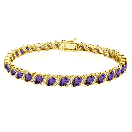 African Amethyst - Gold Flashed