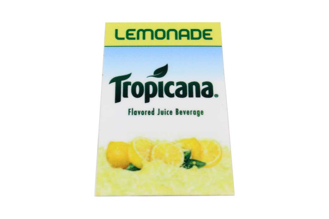 Cornelius UF-1 Dispensing Valve for Tropicana Lemonade - Translucent Lighted Flavor Label - Perfect for Beverage Dispensers & Commercial Drink Machines