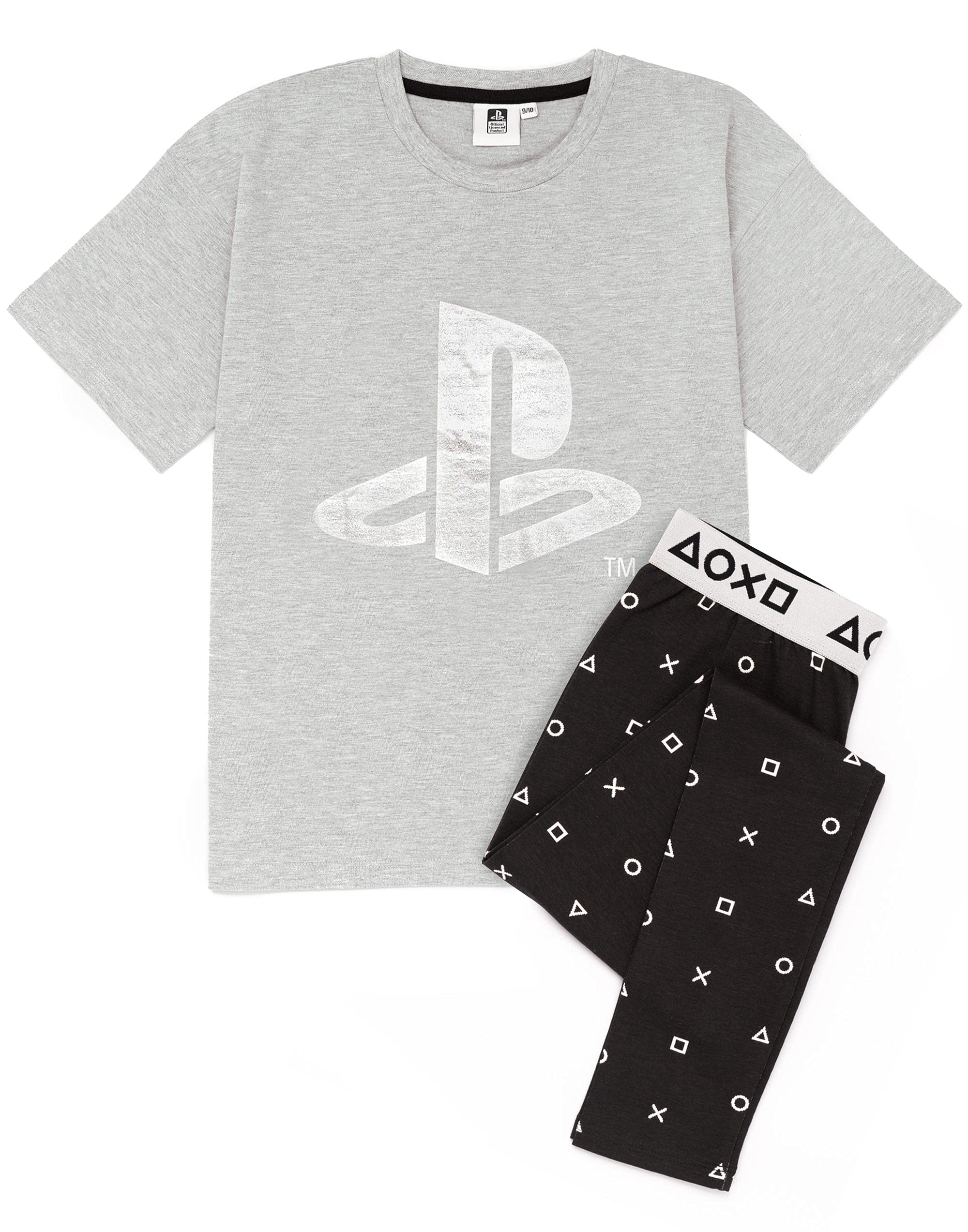 PlayStation Pajamas for Girls - Soft & Comfortable Sleepwear Shorts or Pants - Perfect for Gaming, Sleepovers & Relaxing