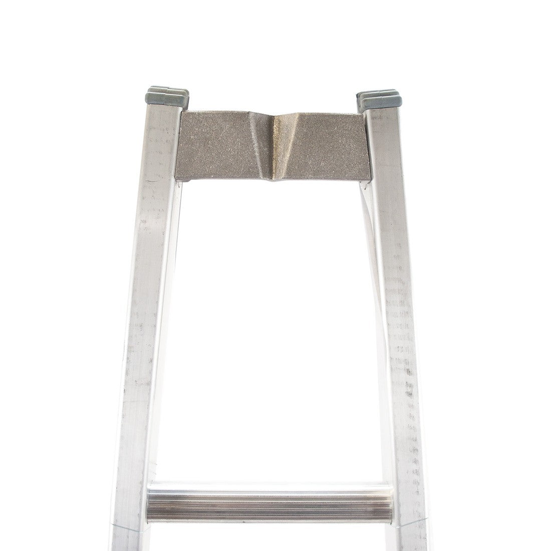 6 Foot Metallic Ladder Top Vee Groove - Heavy Duty Aluminum Ladder for Construction, Roofing & Home Improvement Projects