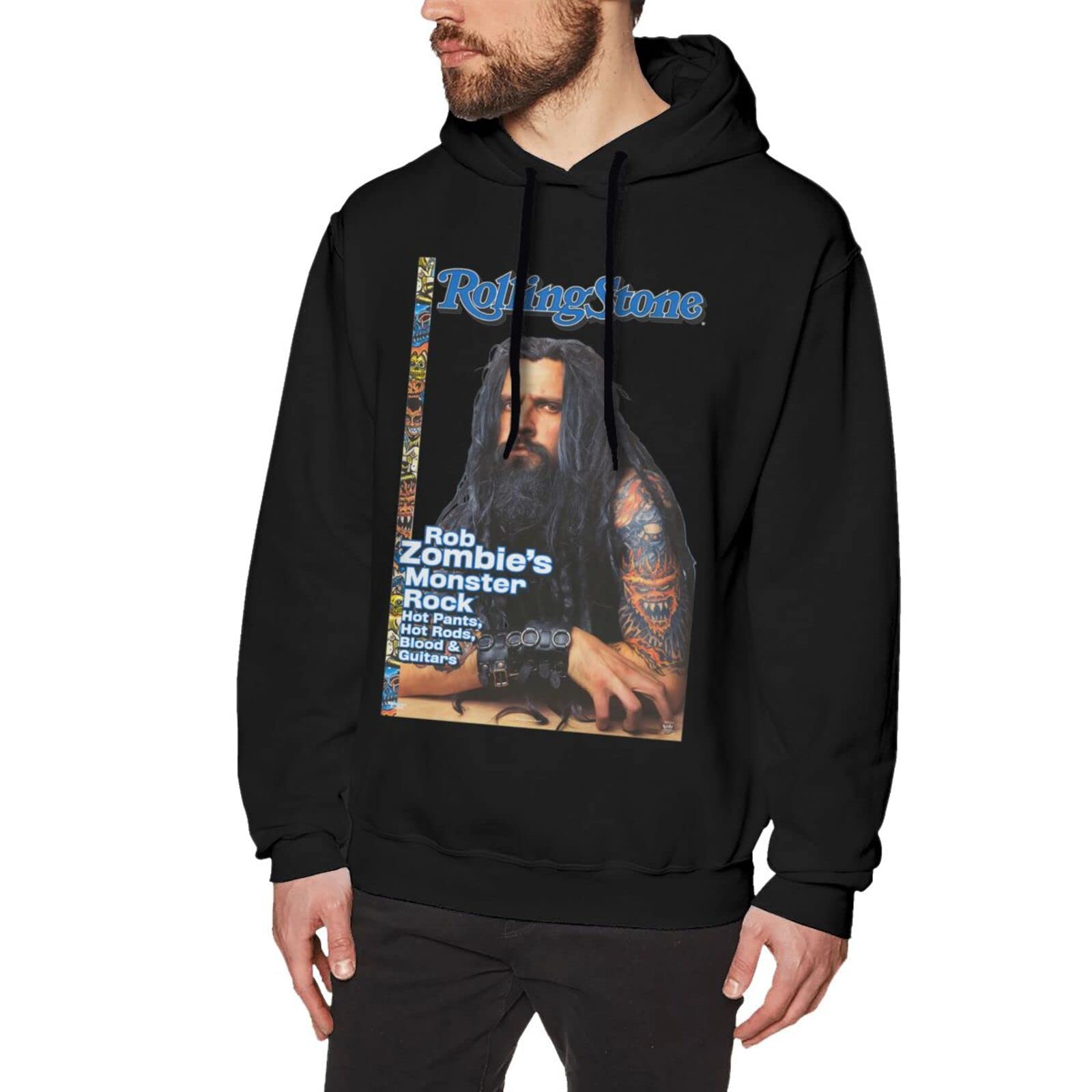 Men's Long Sleeve Pullover Hoodie - Soft Yoga Hooded Sweatshirt with Drawstring for Men | Perfect for Gym, Running, Casual Wear & Outdoor Activities