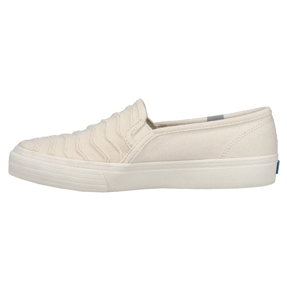 Keds Women's Double Decker Jersey Sneakers - Comfortable Casual Slip-On Shoes for Women | Perfect for Everyday Wear, Walking, and Light Exercise