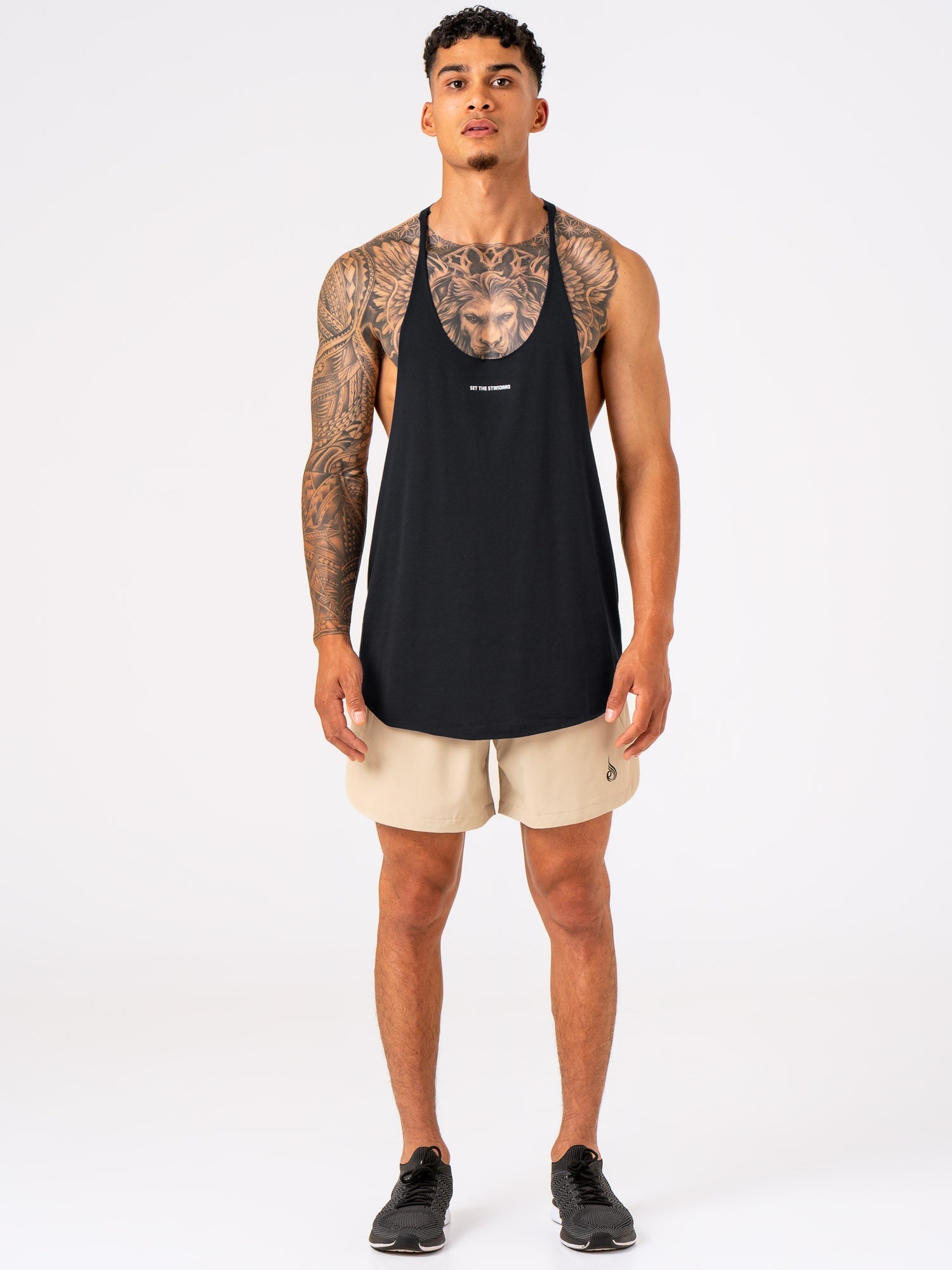 Arnie T Back Black T-Shirt - Stylish and Comfortable for Casual Wear, Gym, and Everyday Outfits