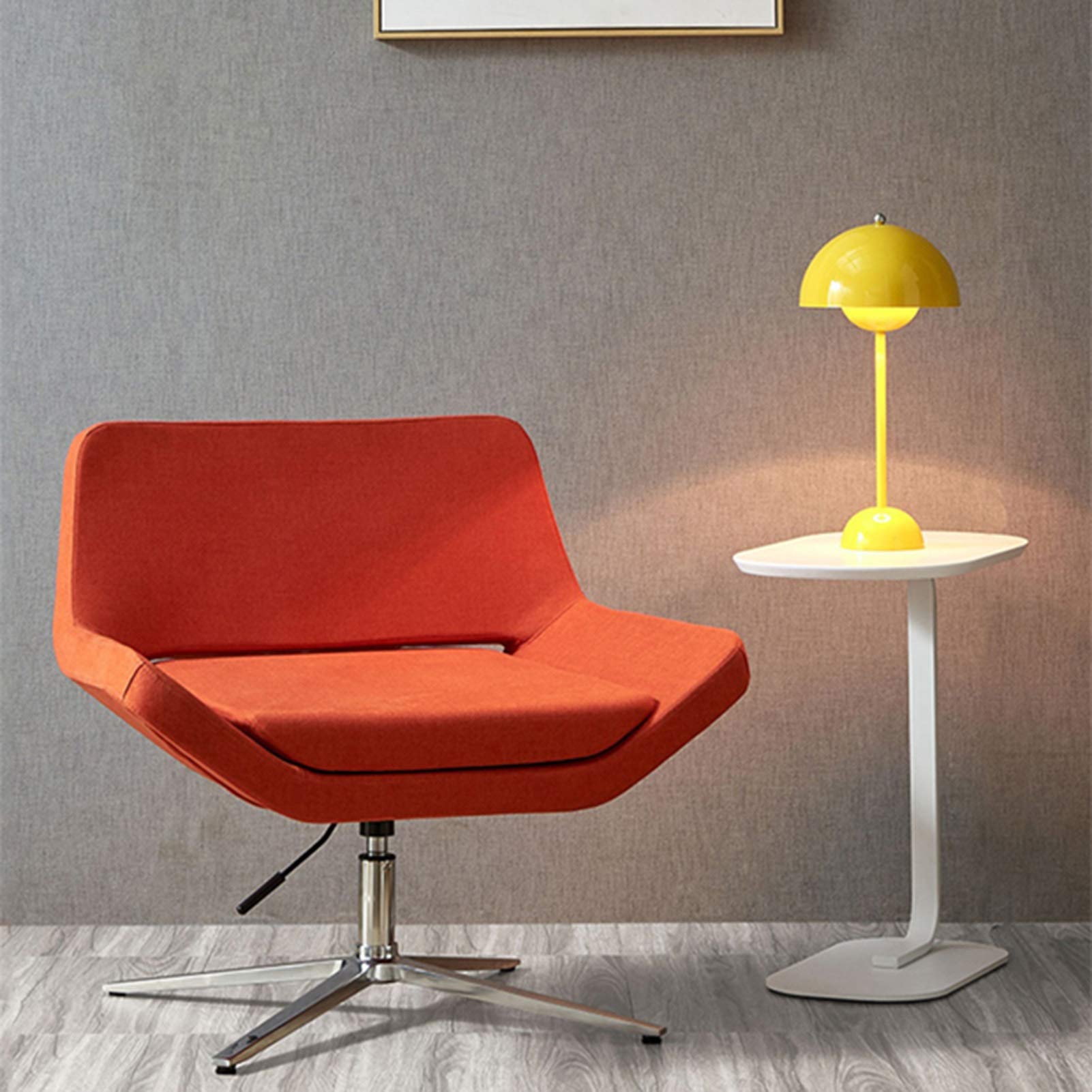 Luxury C-Shaped Side Table - 23.6