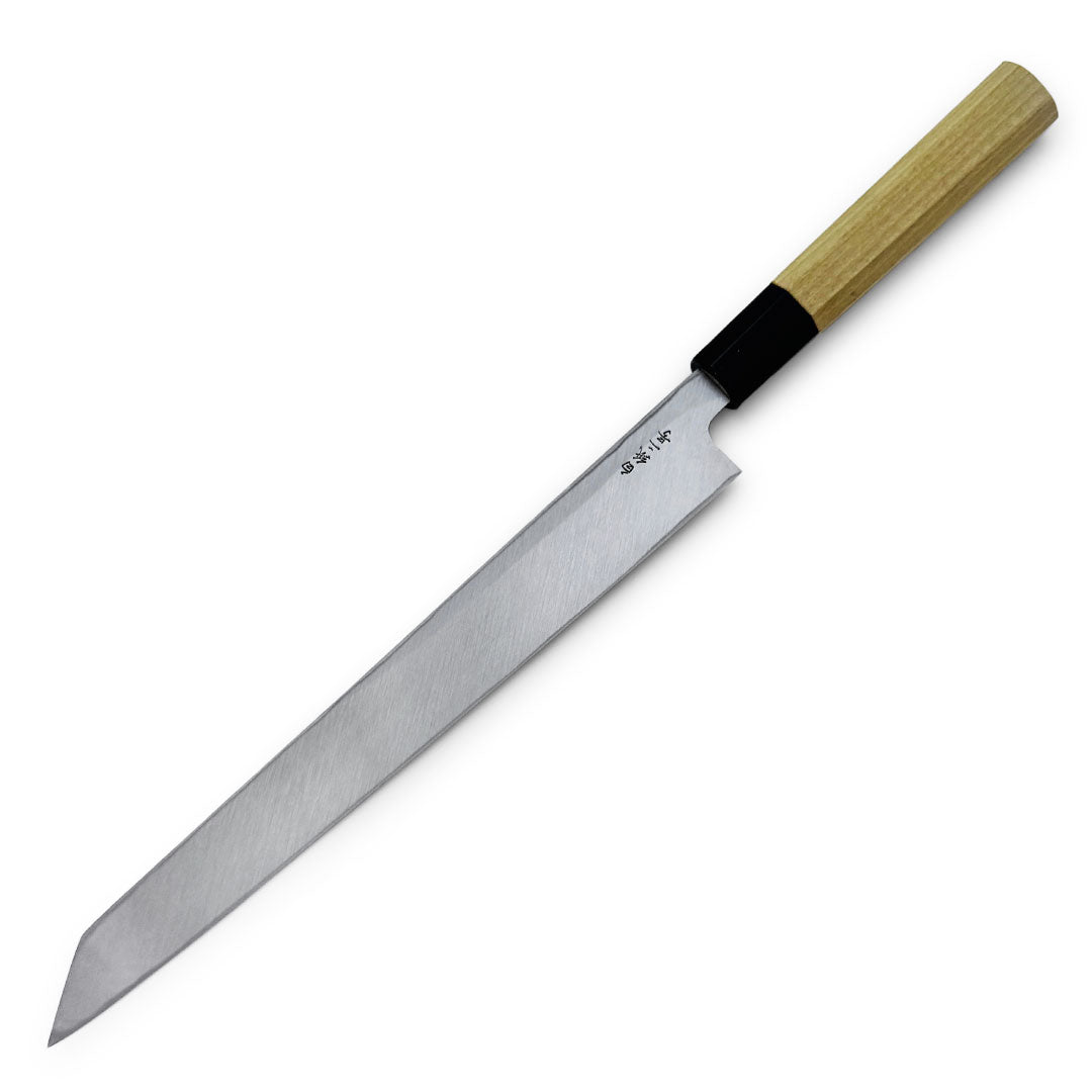 Ittosai Kotetsu White #2 Kiritsuke Yanagiba Knife 270mm (10.6 Inch) - Premium Japanese Sushi & Sashimi Chef Knife for Professional Chefs & Home Cooking