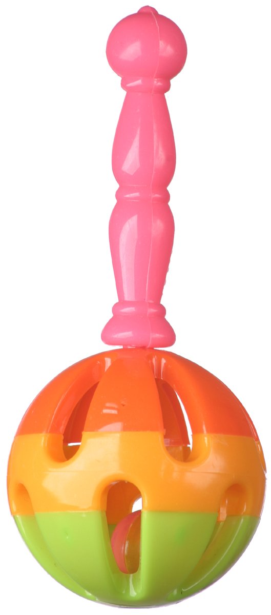 Super Bird Creations SB1054 Maraca Rattle Bird Foot Toy for Parrots & Cockatoos - Medium/Large Size 6