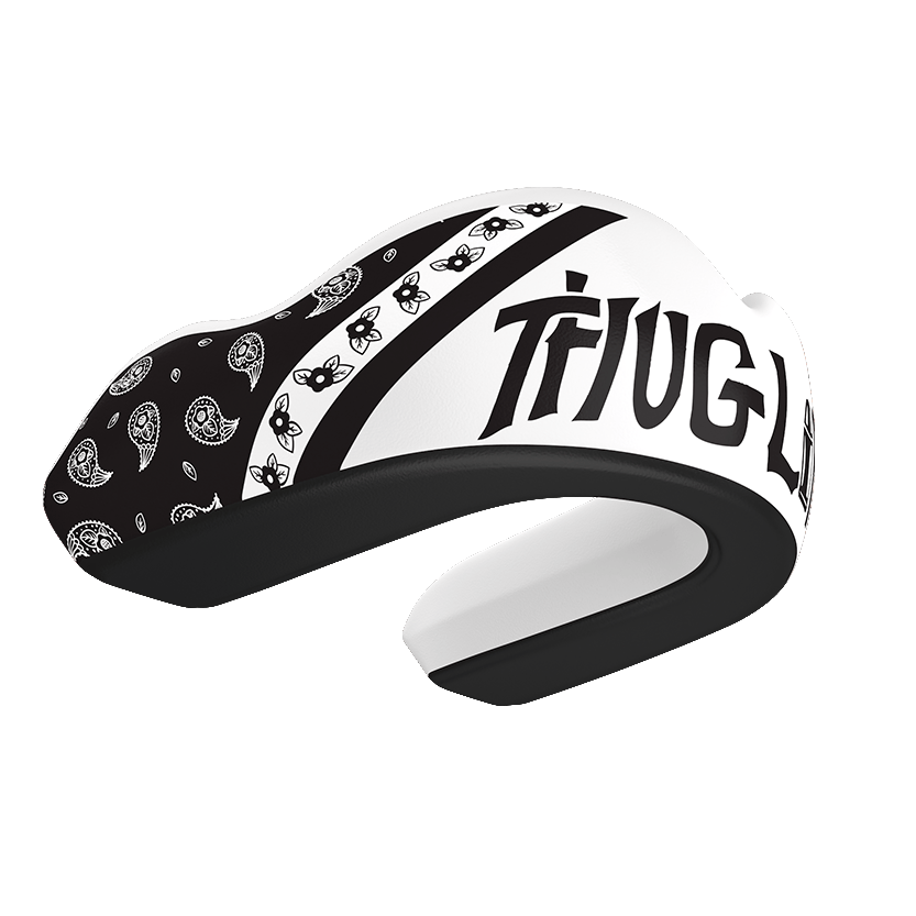 Thug Life (EI) Boil and Bite Mouthguard - Custom Fit Sports Dental Protection for Boxing, MMA, Football & Rugby - Perfect for Athletes & Night Teeth Grinders