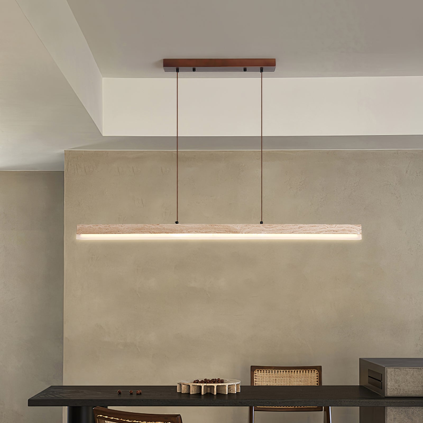 Modern Ecliptic Beam Pendant Light - Adjustable LED Hanging Lamp for Kitchen Island, Dining Room & Bedroom Lighting - Dimmable Contemporary Ceiling Fixture
