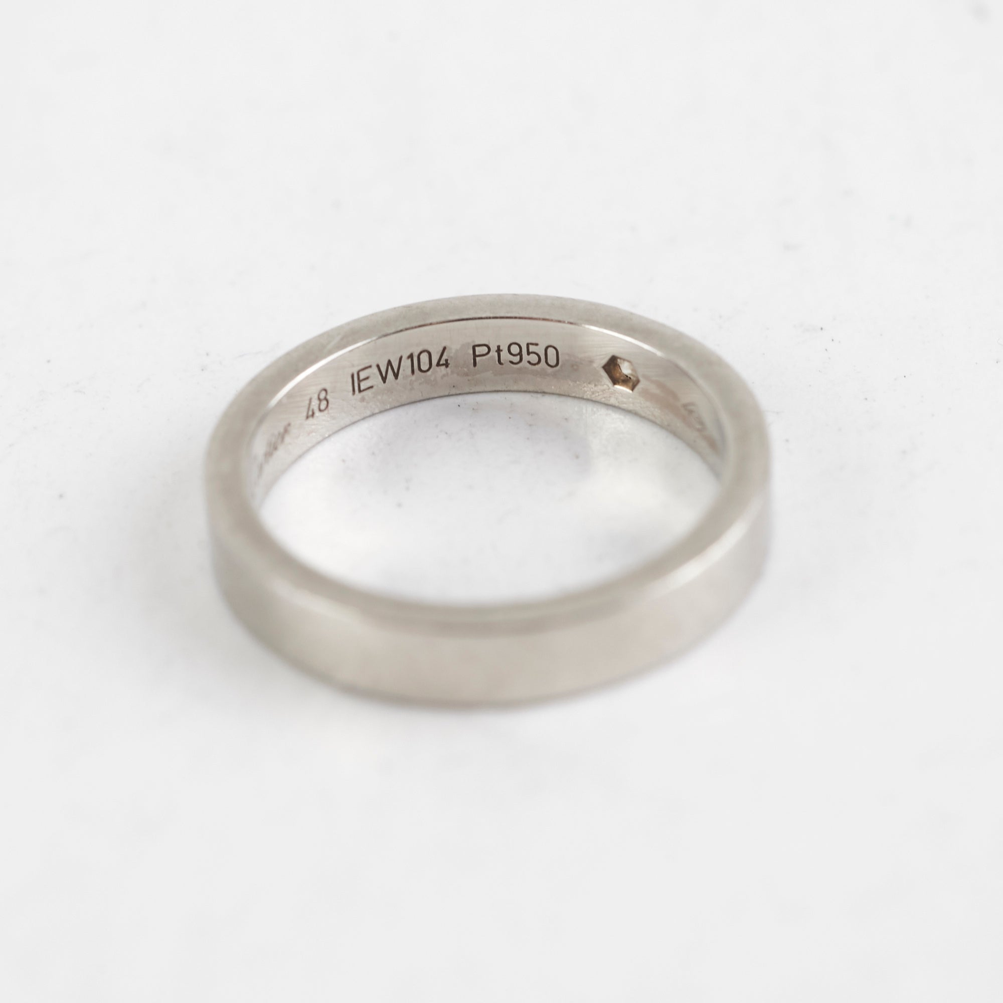 Cartier Platinum Diamond Ring for Women - Size 4.8 (US) - Luxury Wedding Band, Engagement Ring & Anniversary Gift - Perfect for Proposals, Special Occasions & Everyday Elegance