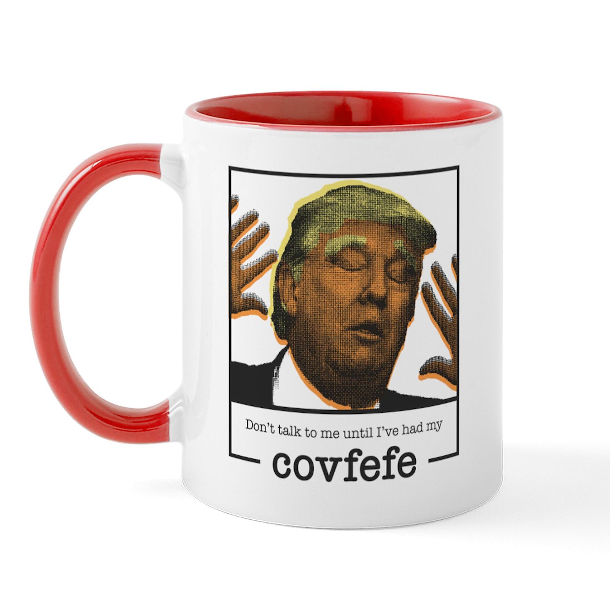 Covfefe Coffee Mug 11 oz (325 ml) - Ceramic Coffee Cup for Hot & Cold Drinks - Perfect for Home, Office & Gifts