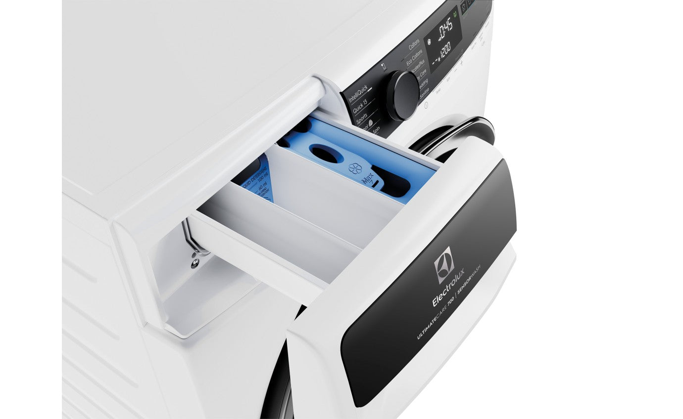 Electrolux 10kg UltimateCare 700 Front Load Washing Machine EWF1043R7WC - Energy Efficient, Quiet Operation for Apartments & Small Homes
