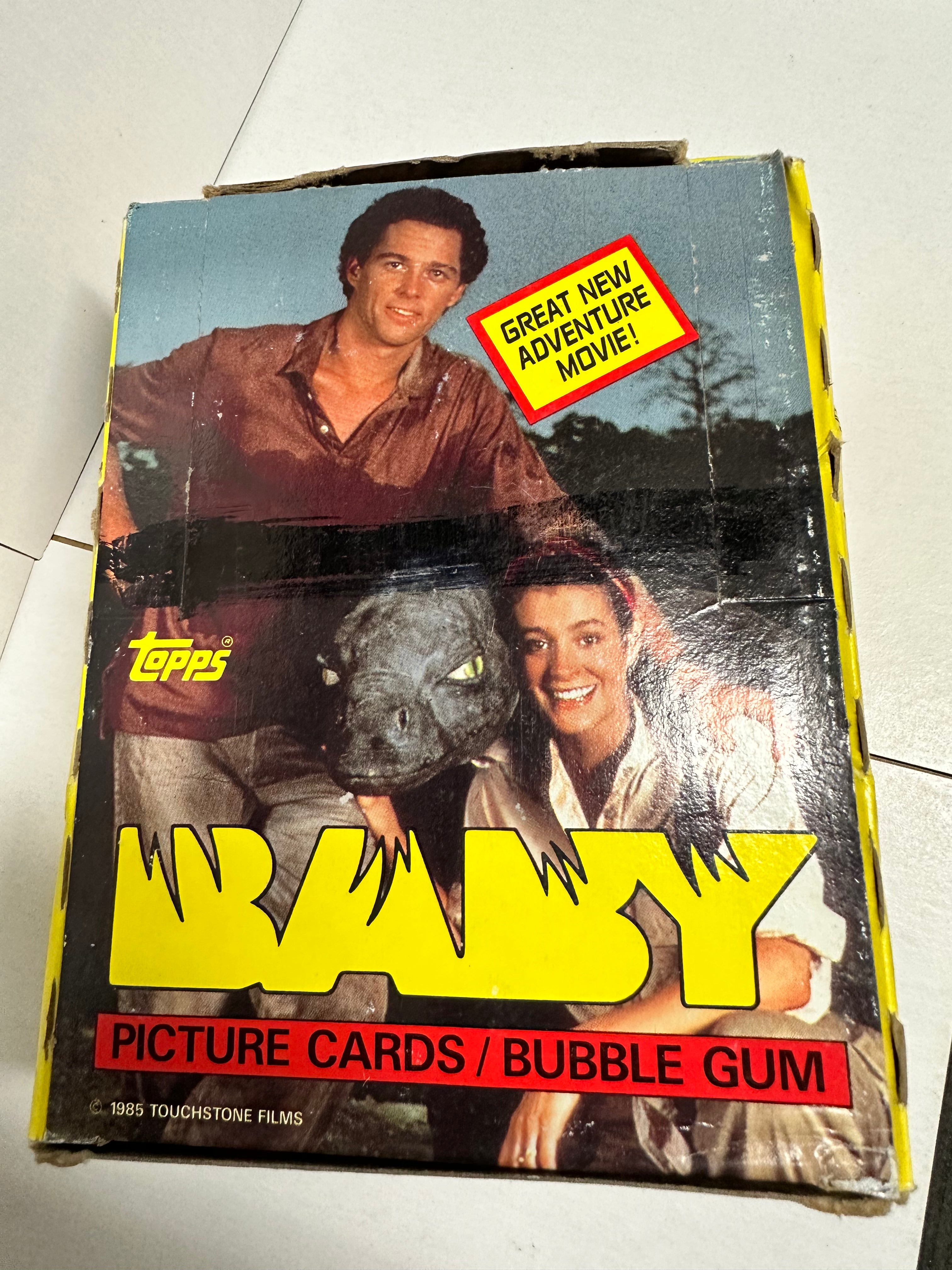 36 Pack Baby Movie Cards Box - 1985 Edition | Perfect for Baby Showers, Birthdays & Collectibles