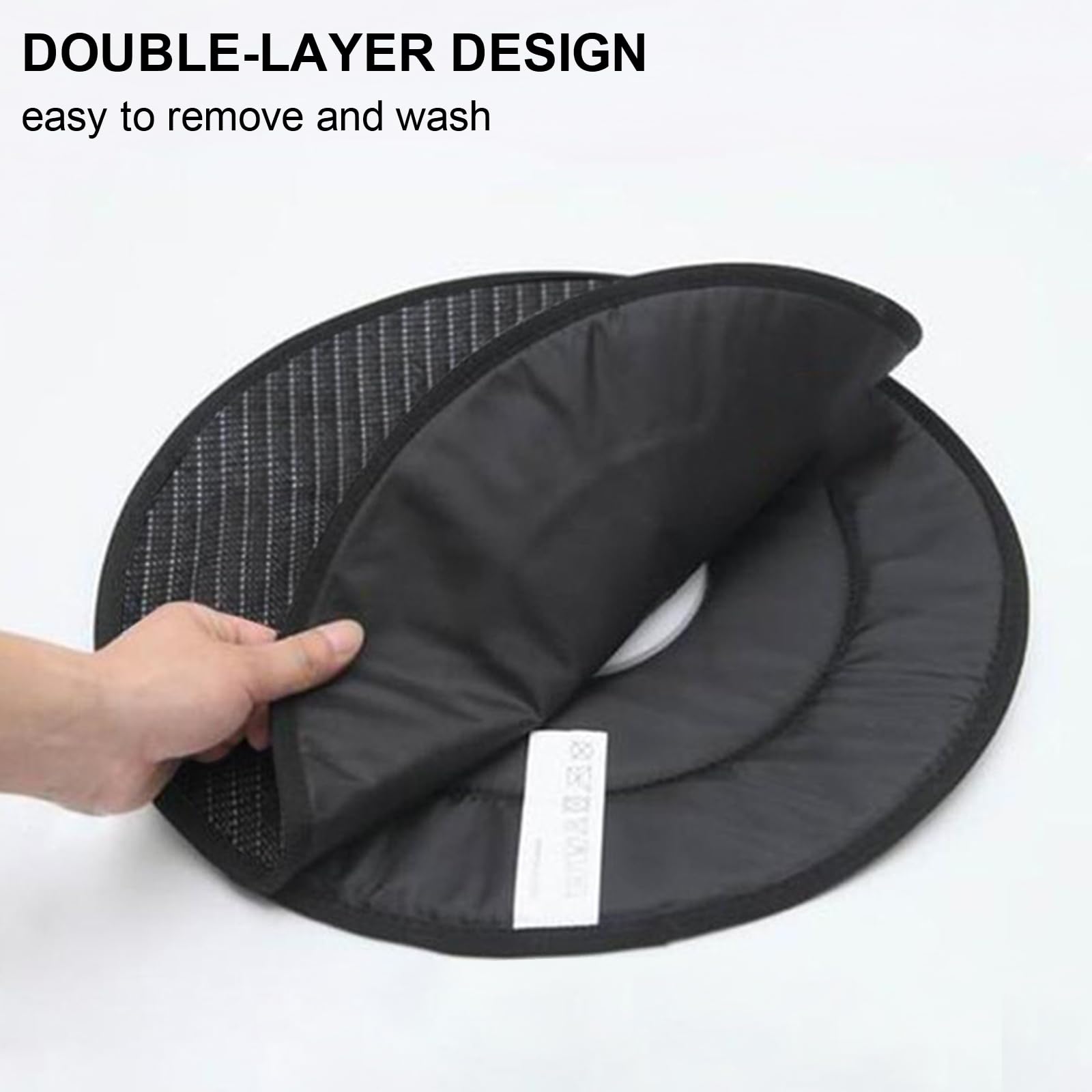 360 Degree Swivel Car Seat Cushion for Elderly & Disabled - Rotating Transfer Cushion with Non-Slip Base, Easy Turning from Bed to Wheelchair or Chair (Dark Gray) - Ideal for Home Care, Hospitals & Mobility Assistance