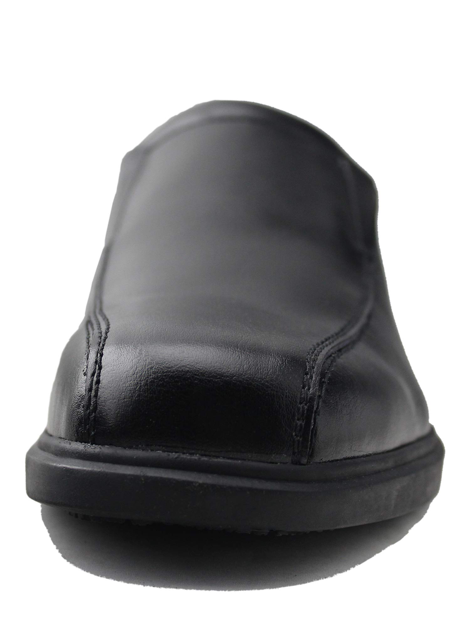 Tanleewa Men's Comfortable Waterproof Leather Loafers - Non-Slip Slip-On Casual Shoes for Work, Travel & Everyday Wear