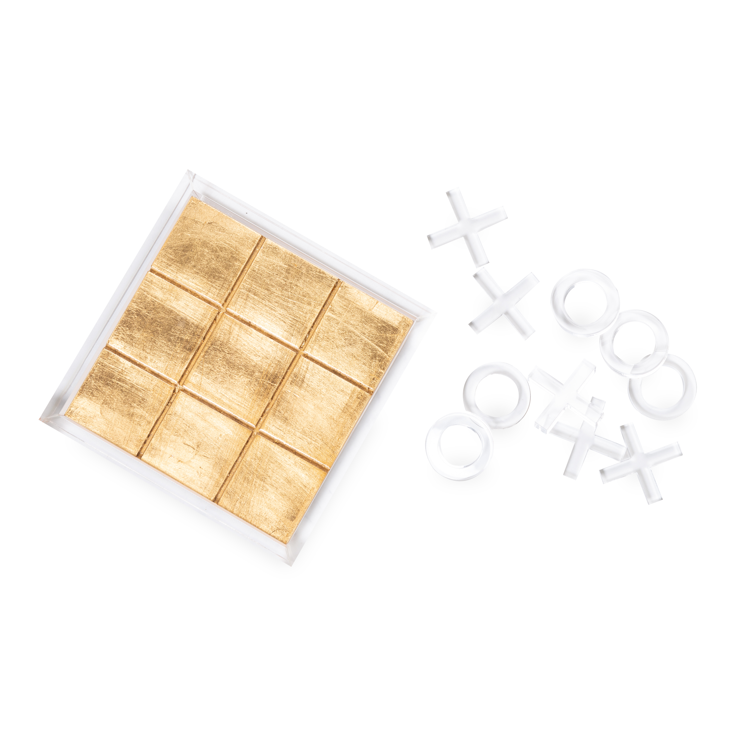 Premium Acrylic Tic Tac Toe Game Set - Classic Board Game for Kids & Adults - Perfect for Family Game Night, Travel & Indoor/Outdoor Fun
