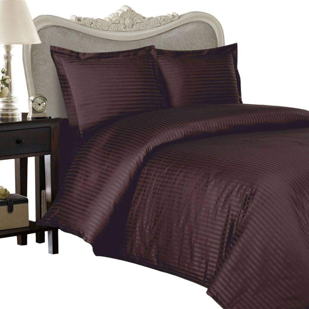 Luxurious 300 Thread Count King Size 4-Piece Bed Sheet Set - 100% Egyptian Cotton, Deep Pocket (18-22