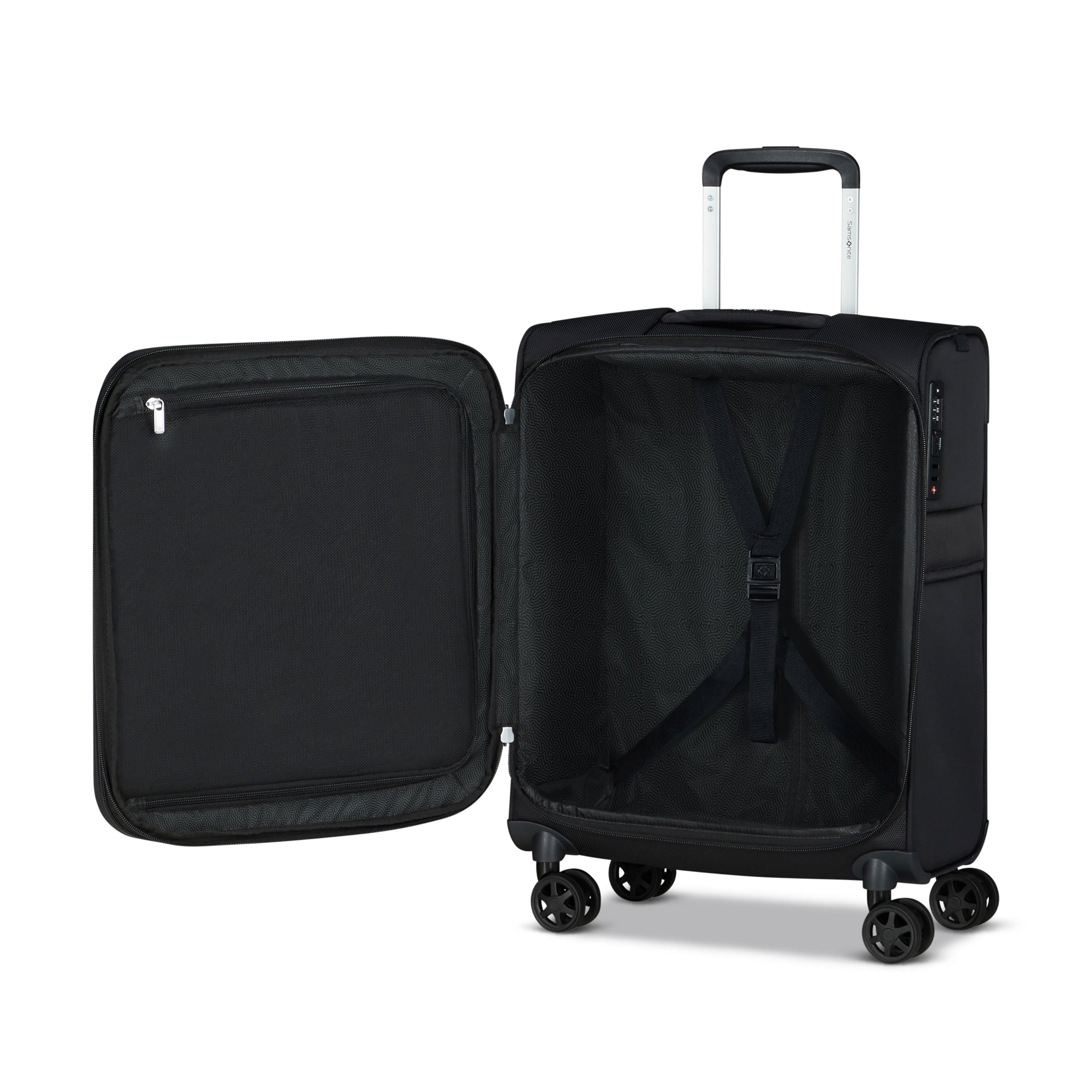 Samsonite Urbify Expandable Spinner Carry On Luggage - Lightweight Hardshell Suitcase with 360° Wheels for Air Travel & Business Trips