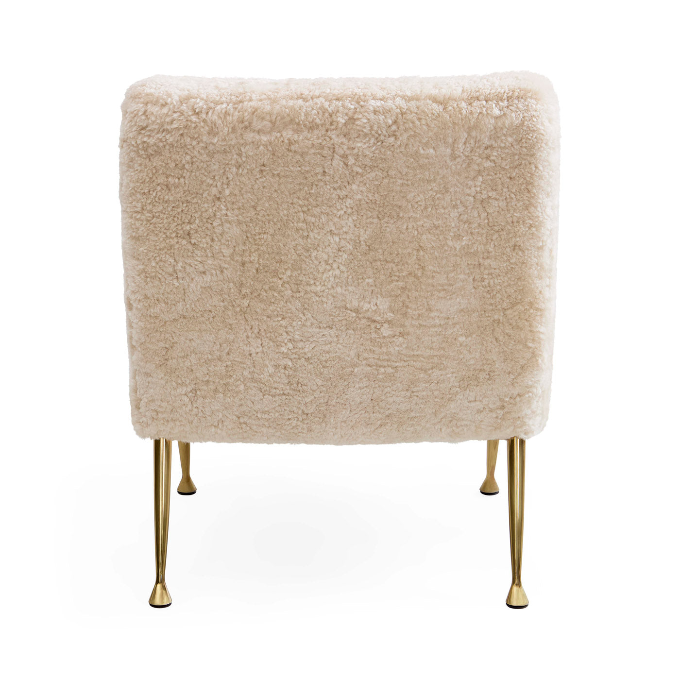 Gainsbourg Slipper Chair - Modern Accent Chair for Living Room, Bedroom & Office - Comfortable Upholstered Lounge Chair with Wooden Legs - Perfect for Reading Nook, Guest Seating or Small Spaces