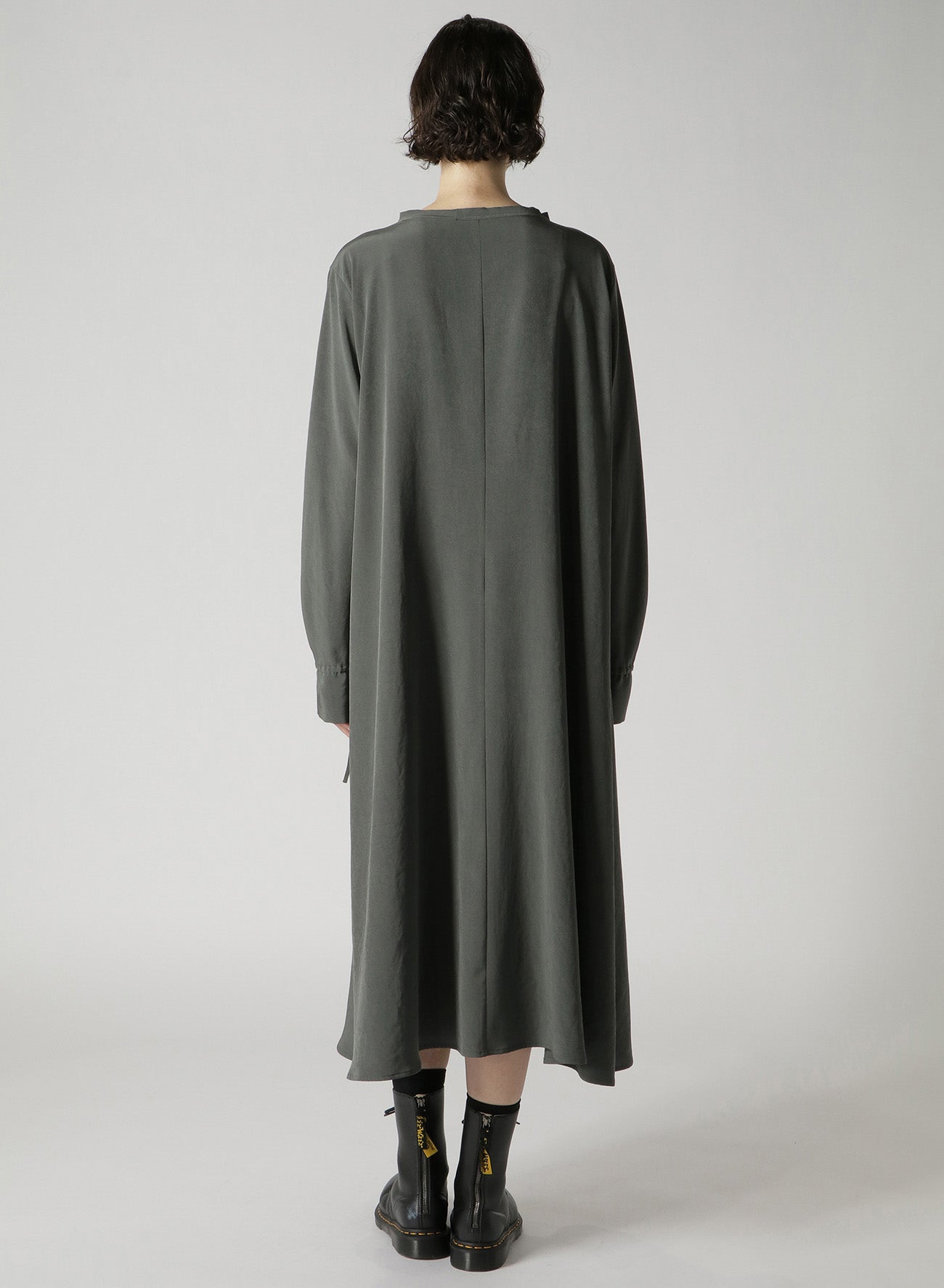 Stylish Collarless A-Line Dress for Women - Elegant & Comfortable Casual Wear for Parties, Work, and Everyday Outfits