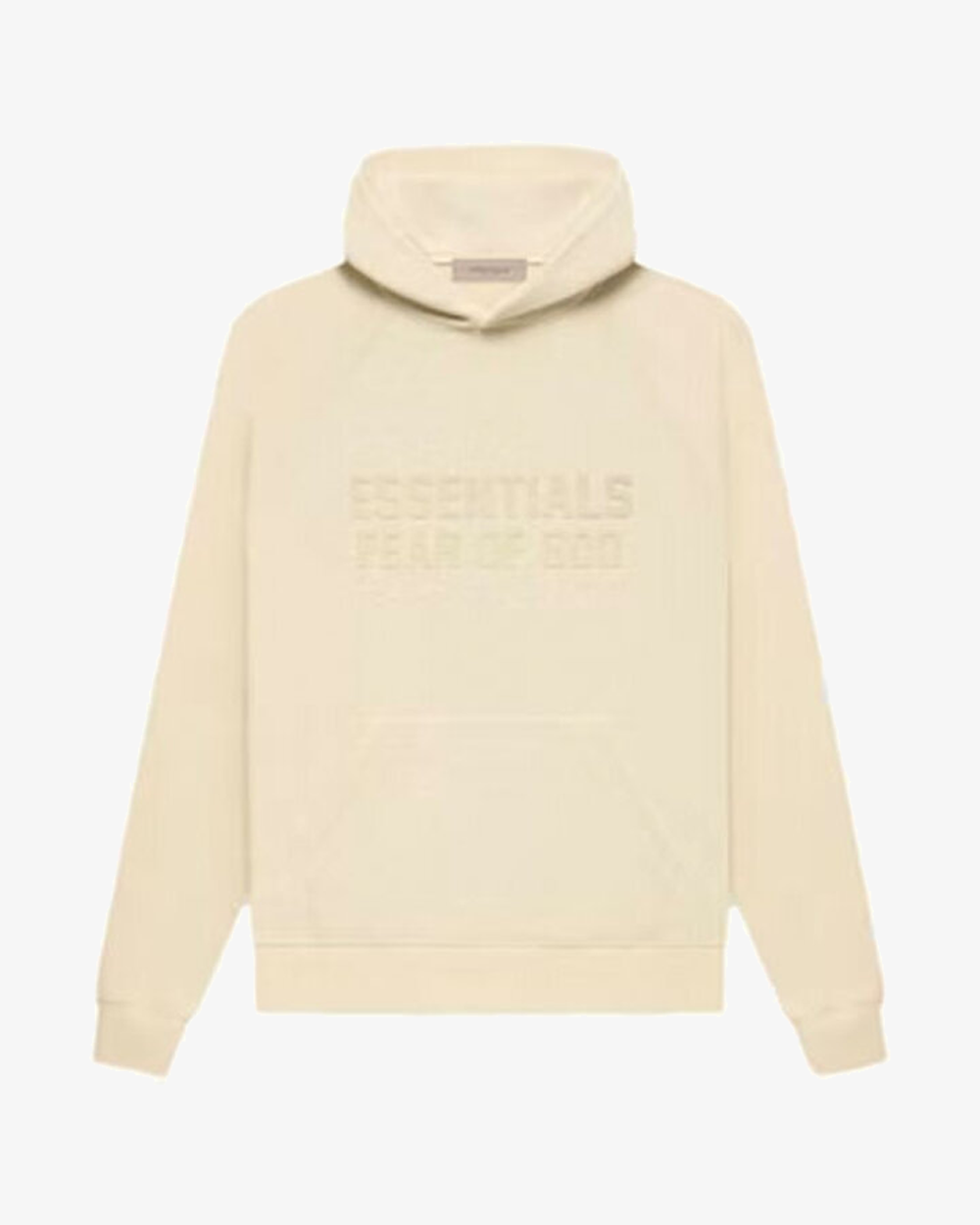 Fear of God Essentials FW22 Hoodie - Eggshell Color | Men's Streetwear Fashion for Casual & Lounge Wear