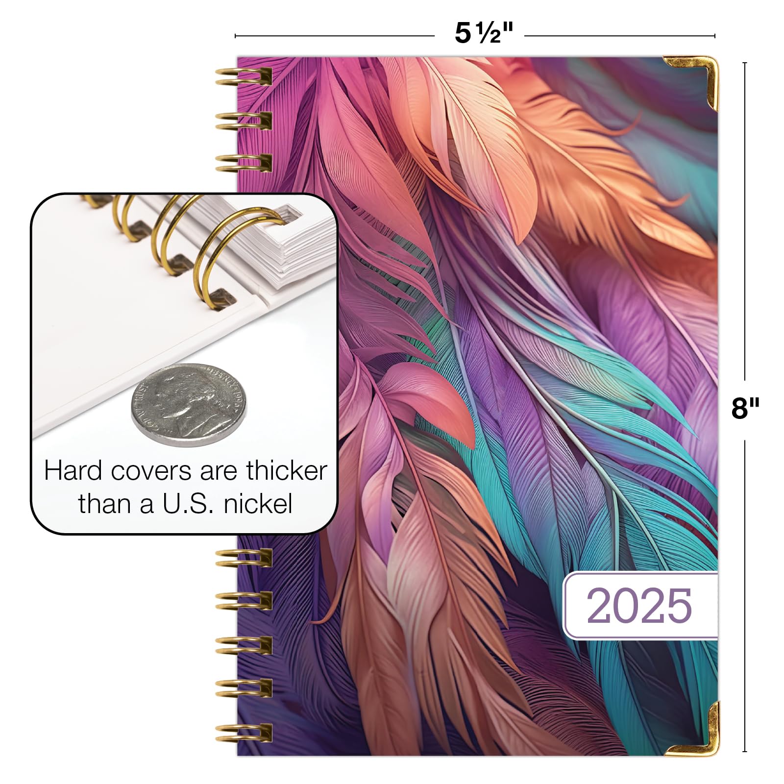 2025 Hardcover Planner 5.5