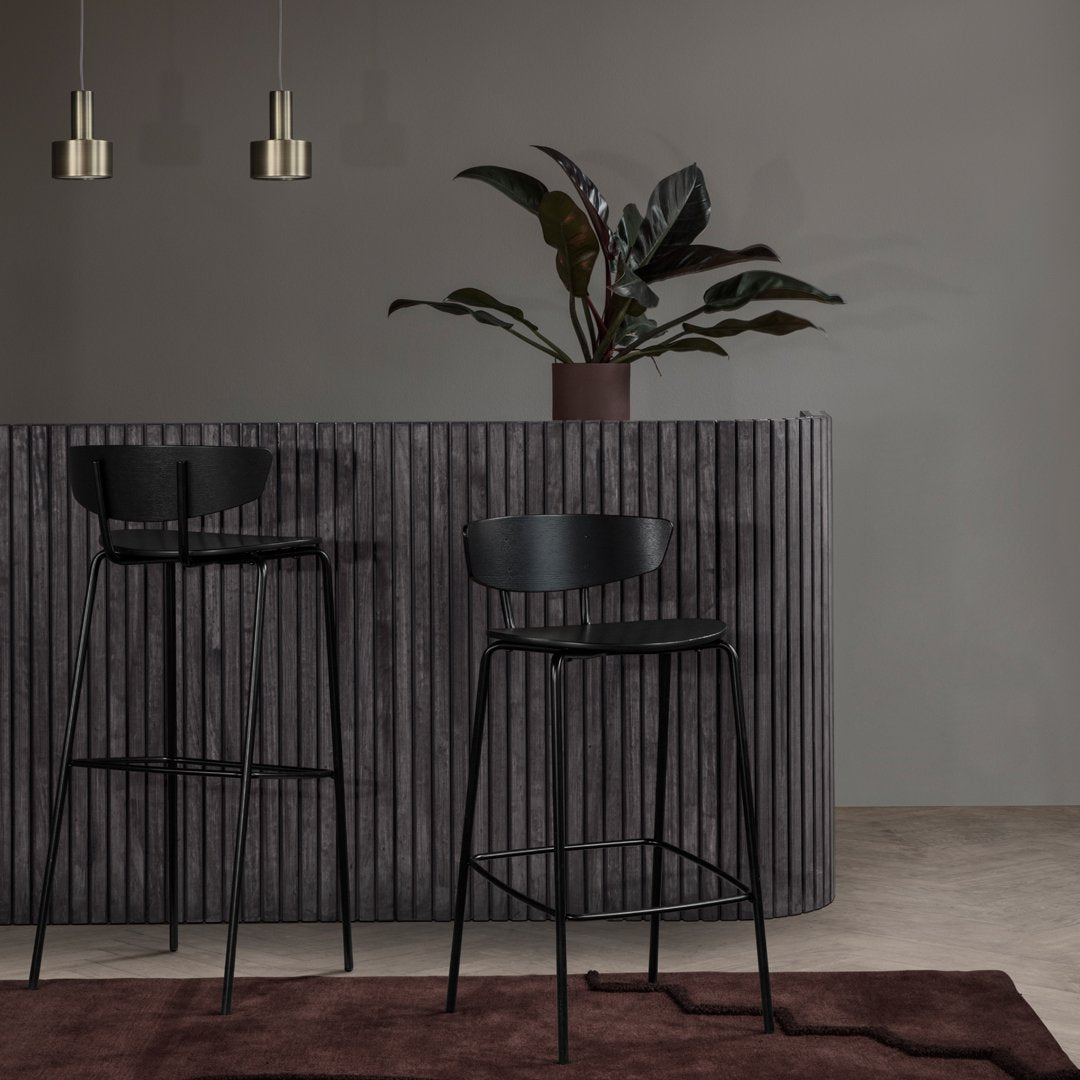 Herman Bar Chair - Adjustable Height Modern Counter Stool for Kitchen Island, Dining & Home Bar - Comfortable & Stylish Seating for Entertaining
