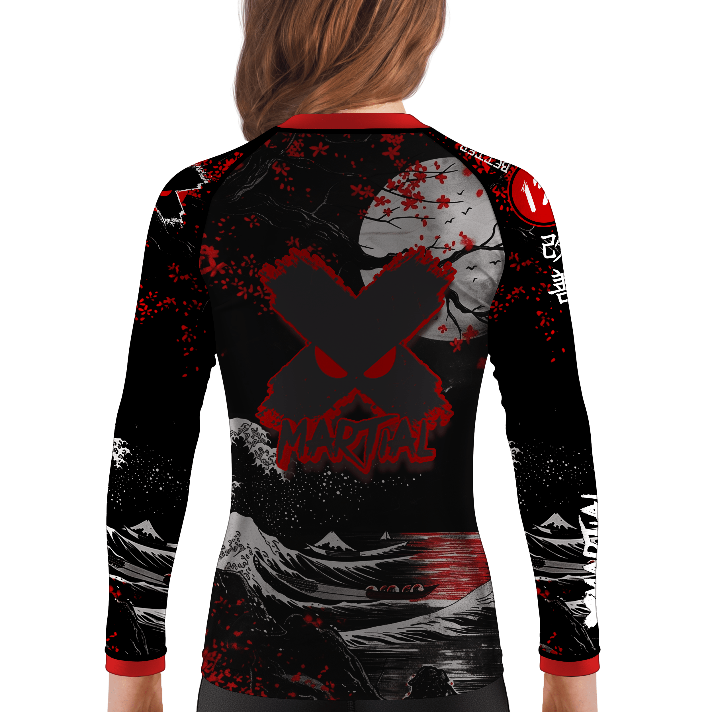 Kimeowra Kids BJJ Rash Guard - Long Sleeve Compression Shirt for Brazilian Jiu-Jitsu Training - Perfect for MMA, Grappling & Martial Arts Practice