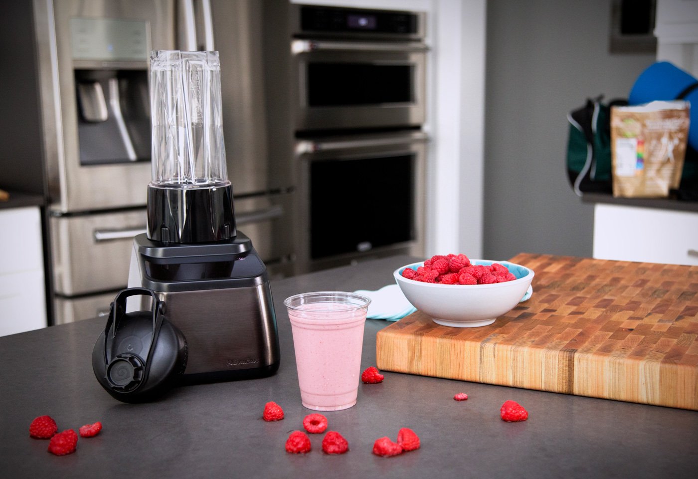 Blendtec GO Travel Bottle - Compatible with All Blendtec Blenders | Portable Smoothie & Protein Shaker for Gym, Workouts & On-the-Go Nutrition