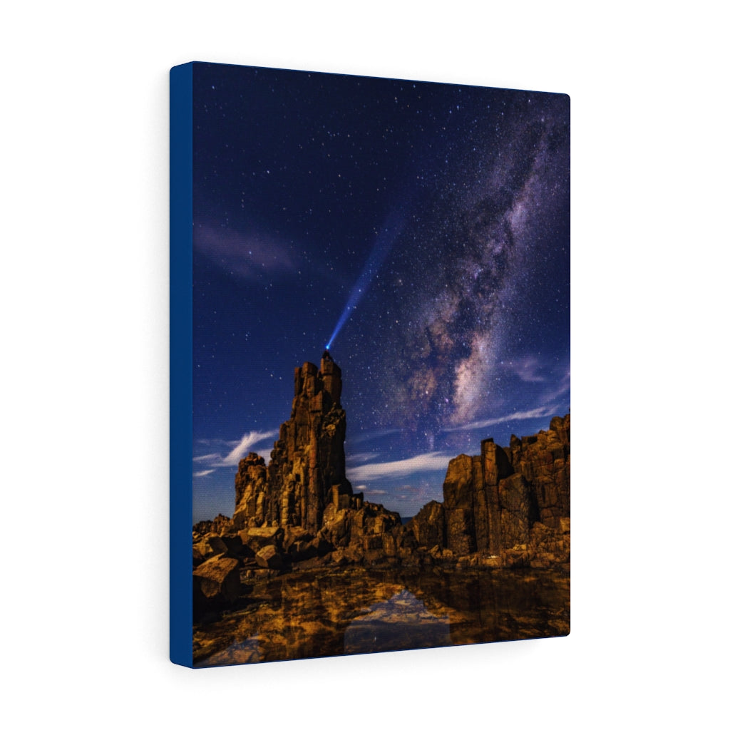 Desert Night Sky Canvas Wall Art - Modern Home Decor for Living Room, Bedroom & Office - Midwest Inspired Wall Decor