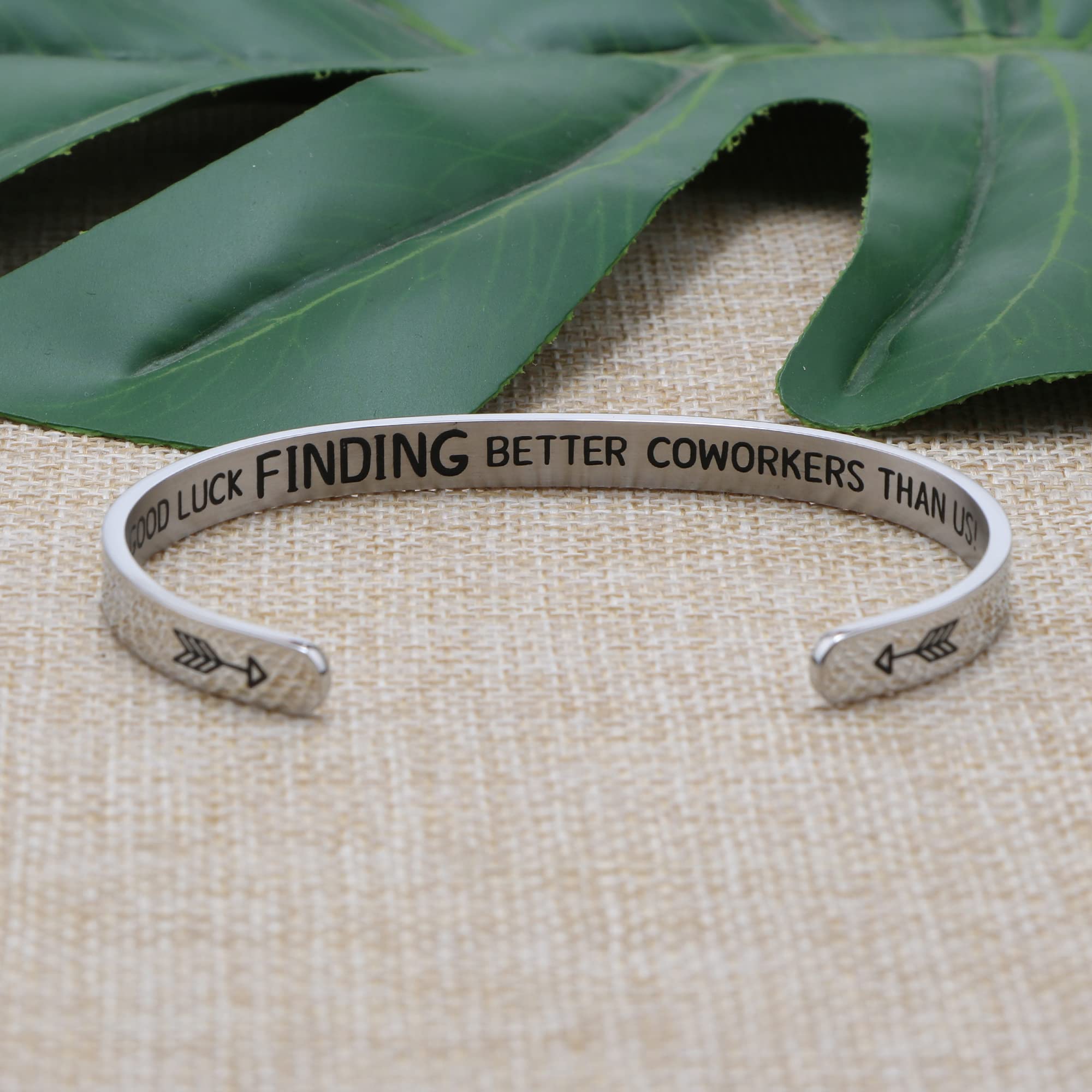 Personalized Inspirational Mantra Cuff Bracelet for Women - Encouragement Jewelry Gift for Her, Best Friend, Sister - Perfect for Birthday, Anniversary, Graduation & Daily Motivation