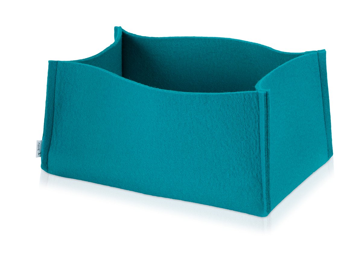 Felt Storage Baskets 17x28x14 - Lagoon for Home & Office Organizing