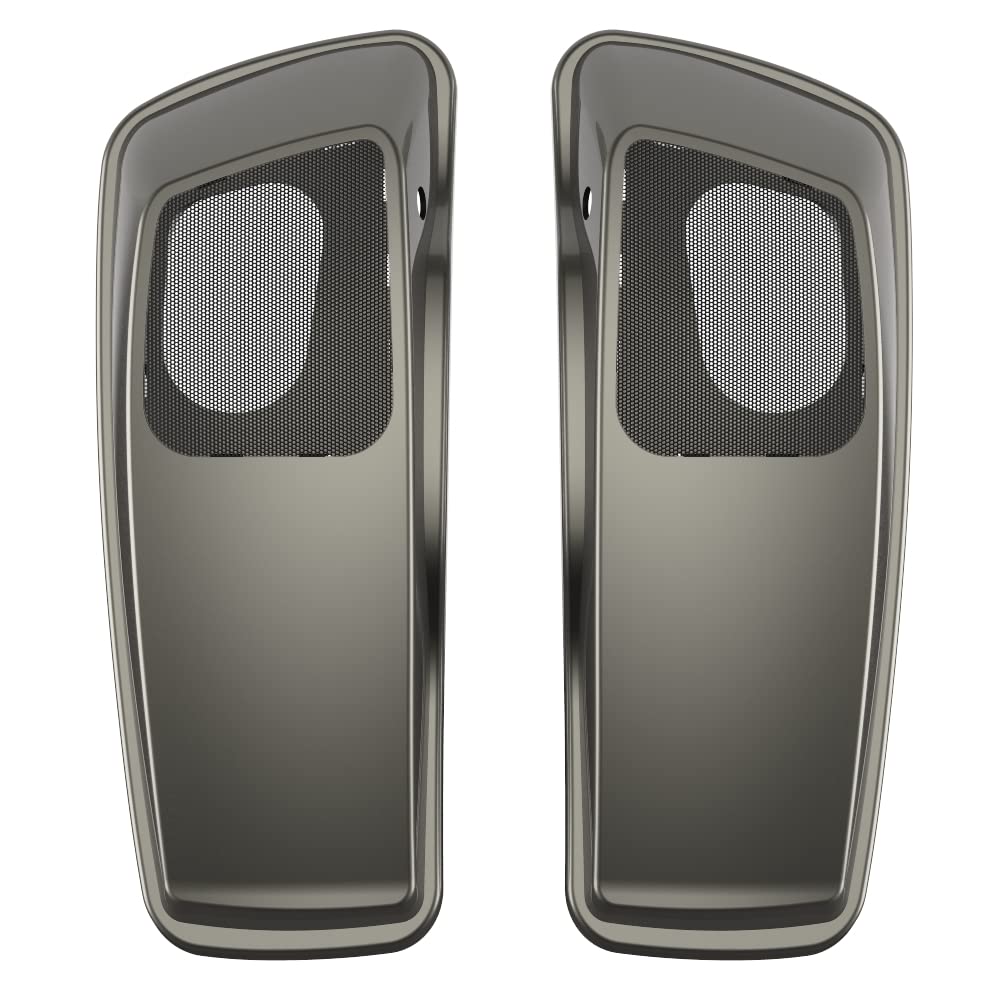 Premium 6X9 Saddlebag Speaker Lids for 2014-2023 Harley Davidson Touring - Color Matched Replacement Covers - Perfect for Road Trips & Audio Upgrades