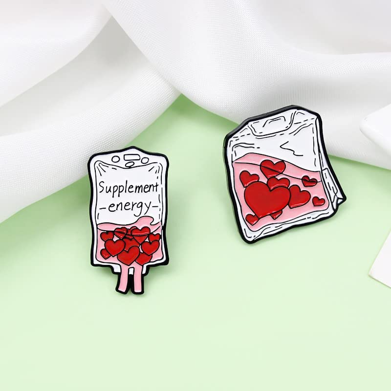 Uterus & Ovaries Enamel Brooch Pin - Medical Nurse Lapel Badge for Doctors, Nurses, Women & Students - Perfect for Graduation Gifts, Medical Appreciation & Healthcare Events