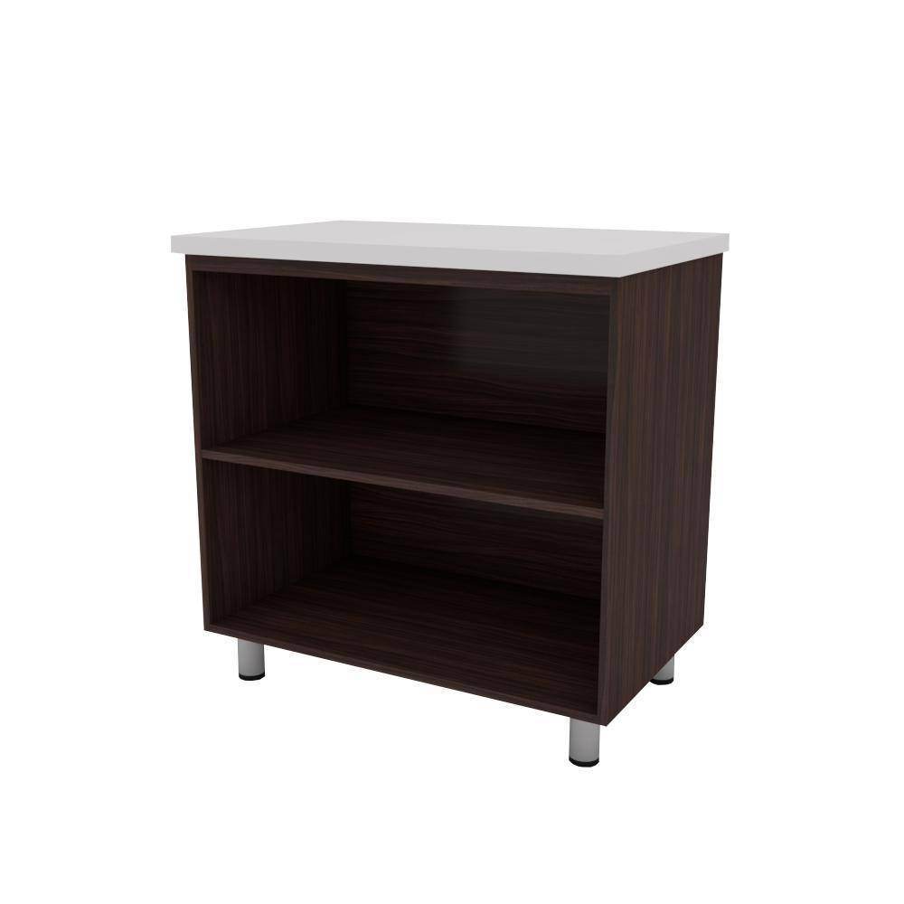 Lorena 2 Door Kitchen Cabinet - White Shaker Style Storage with Adjustable Shelves for Pantry, Bathroom, or Garage Organization
