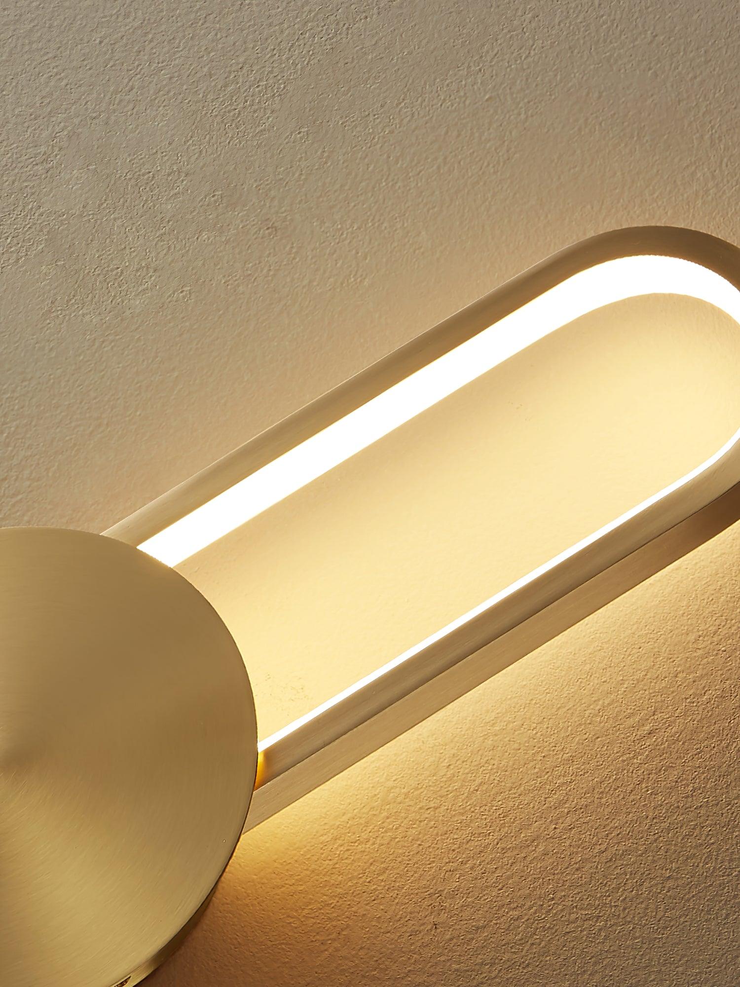 Modern Allen Wall Lamp - Sleek LED Sconce Light Fixture for Bedroom, Living Room & Hallway - Energy Efficient Indoor Lighting Solution for Home Decor