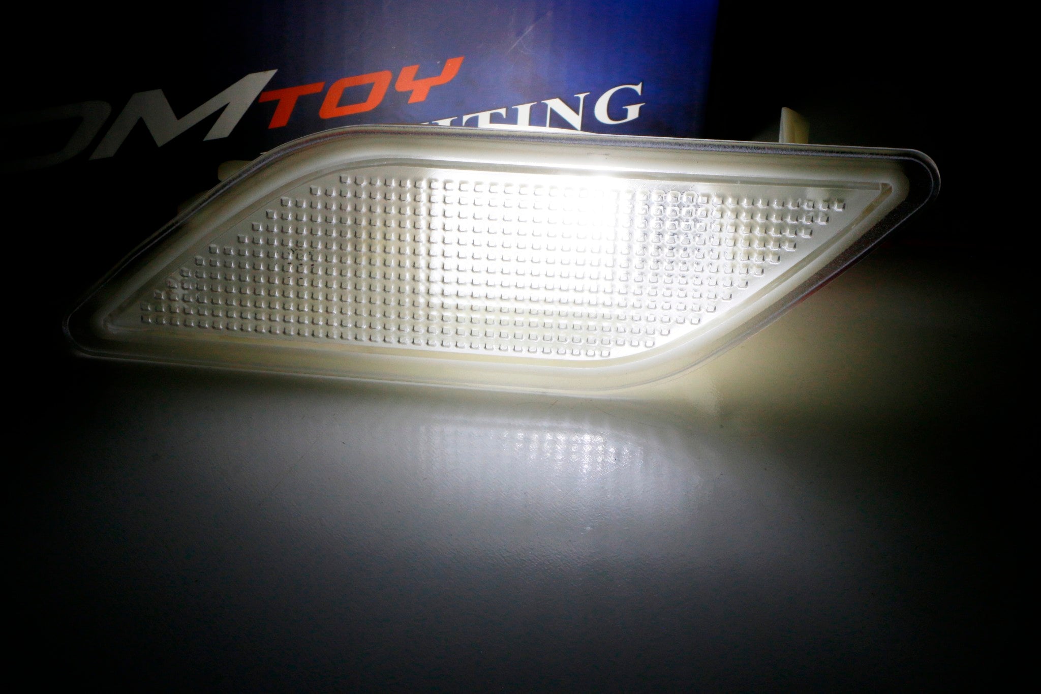 2010-2013 Mercedes W212 E-Class Clear Lens White LED Side Marker Lights - 4 Door Sedan Replacement for Enhanced Visibility & Style - Perfect for Night Driving & Custom Car Upgrades