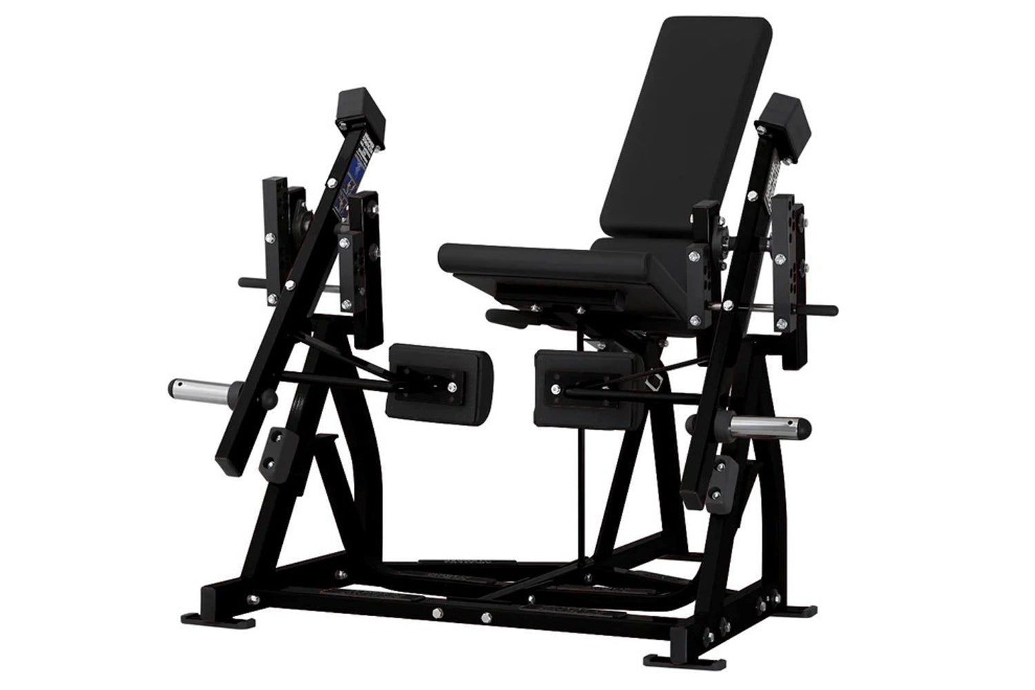 Hammer Strength Plate Loaded Iso-Lateral Leg Extension Machine - Professional Gym Equipment for Thigh & Quadriceps Workout - Perfect for Home & Commercial Fitness Centers