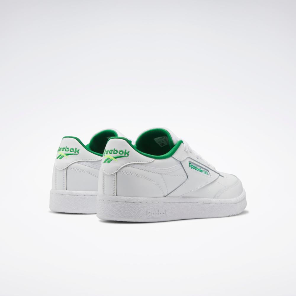 Reebok Kids Club C Sneakers - Comfortable & Stylish Shoes for Boys & Girls - Perfect for School, Sports & Everyday Wear
