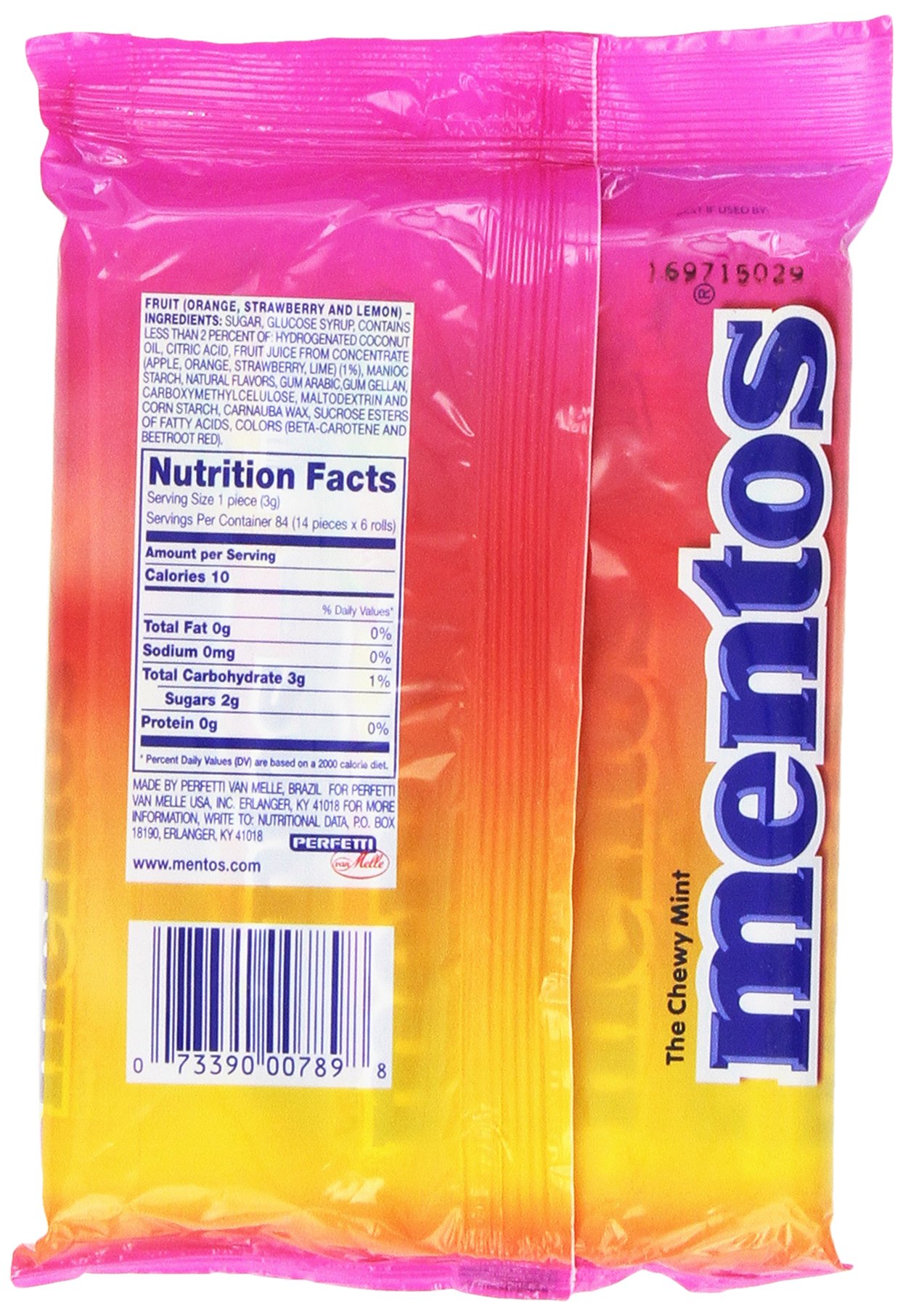 Mentos Chewy Fruit Candy Rolls Bundle - 15 Pieces + 6 Rolls Assorted Flavors | Bulk Candy for Parties, Office Snacks & On-the-Go Treats