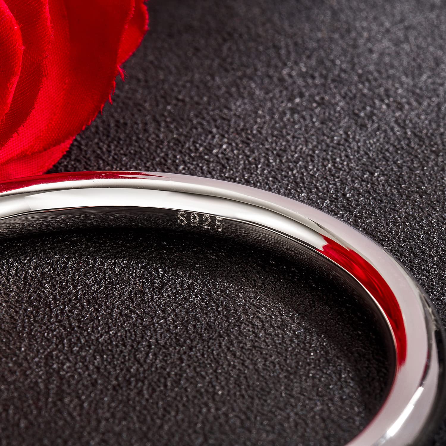 Minimalist 925 Sterling Silver Bangle Bracelet for Women & Men - 7-8mm Width, 60-65mm Diameter - Solid Smooth Cuff for Everyday Wear, Fashion Jewelry Gift for Birthday, Anniversary & Special Occasions