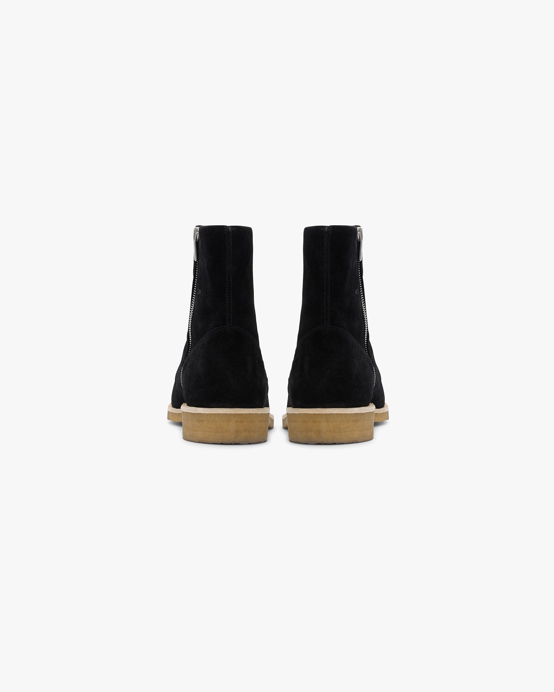 Stylish Black Crepe Chelsea Boots for Men & Women - Perfect for Casual Outfits, Work & Outdoor Adventures