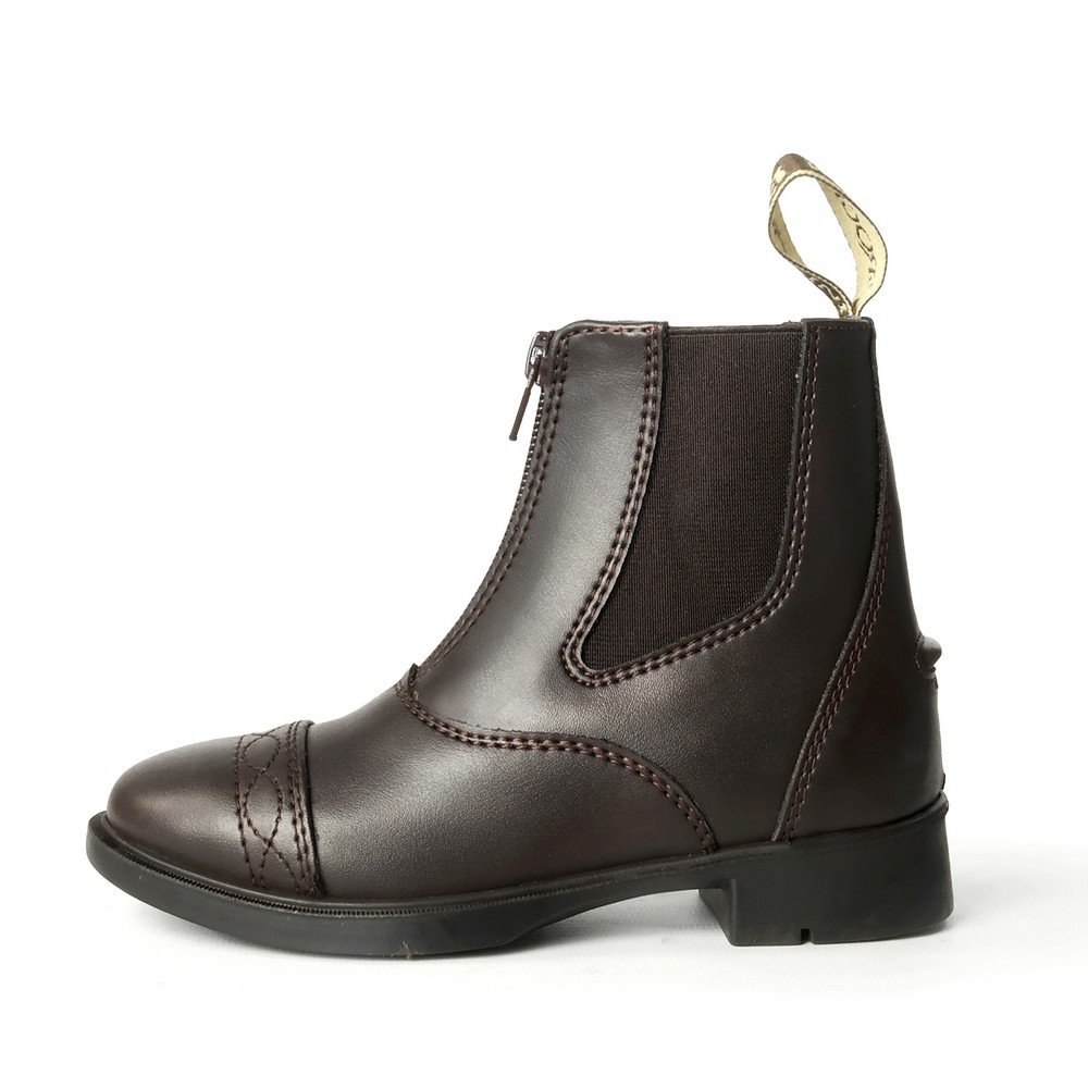 Unisex Kids Leather Tivoli Piccino Zip-Up Boots - Stylish & Durable Footwear for Boys & Girls - Perfect for School, Outdoor Play & Casual Wear