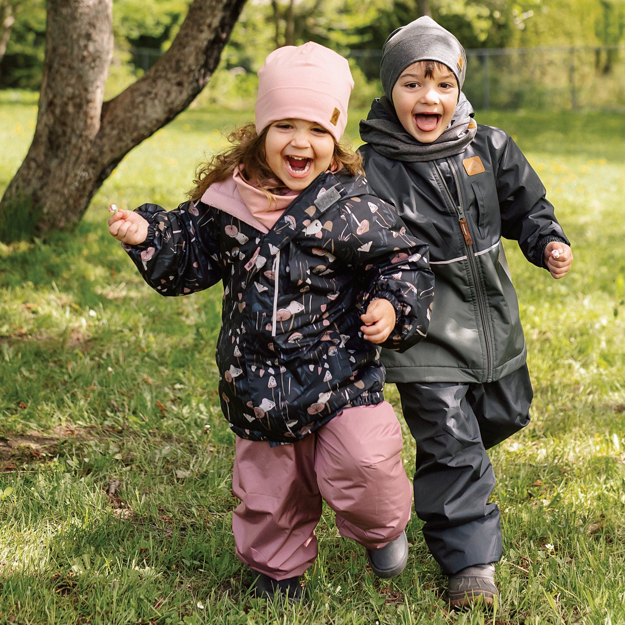 Boys' 2-Piece Outfit Set - Army Green, Smoke & Onyx | Mid-Season Casual Wear for School & Play