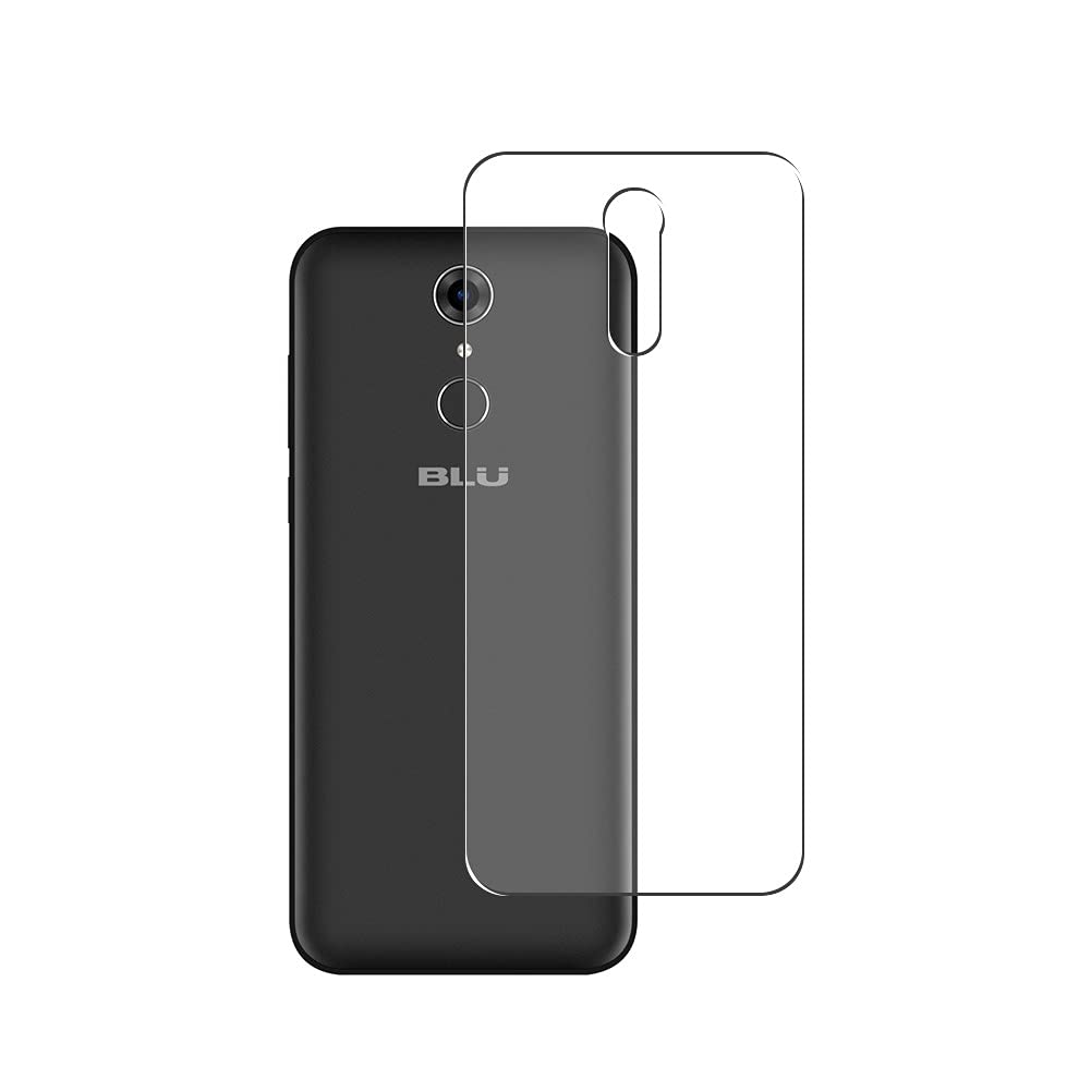 2 Pack BLU Studio View XL Back Screen Protector Film - TPU Guard Cover (Not Tempered Glass) for Scratch Protection & Daily Use - Perfect for Work, Travel & Outdoor Activities
