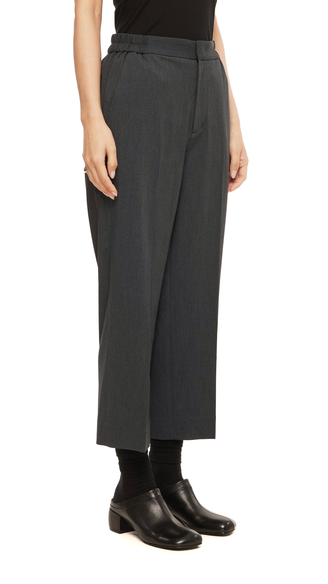 Straight Leg Trousers for Women - High Waist Slim Fit Office Pants, Comfortable Stretch Work Trousers for Business Casual & Professional Wear