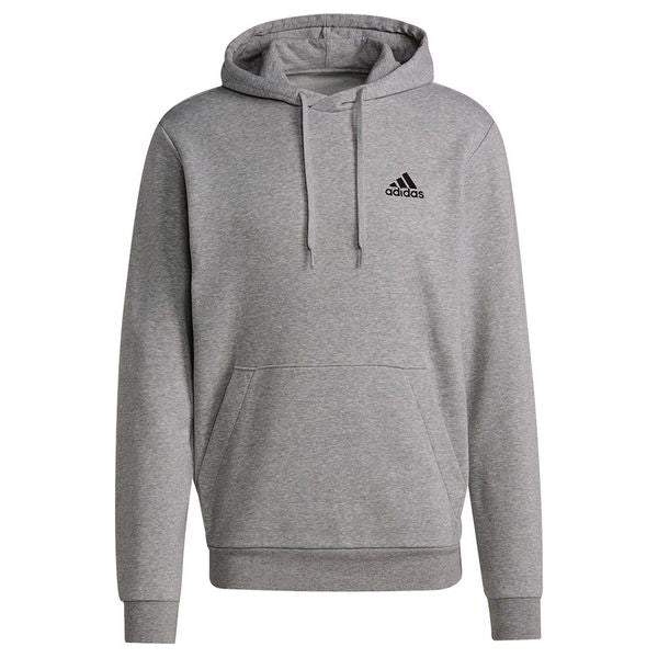 Adidas Men's Feel Cozy Hoodie - Soft & Comfortable Pullover Sweatshirt for Casual Wear, Gym & Outdoor Activities