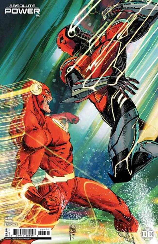 Absolute Power #4 (Of 4) Cover C Guillem March Card Stock Variant - DC Comics Collector's Edition for Display & Investment - Perfect for Comic Book Enthusiasts, Gifts, and Home Decor